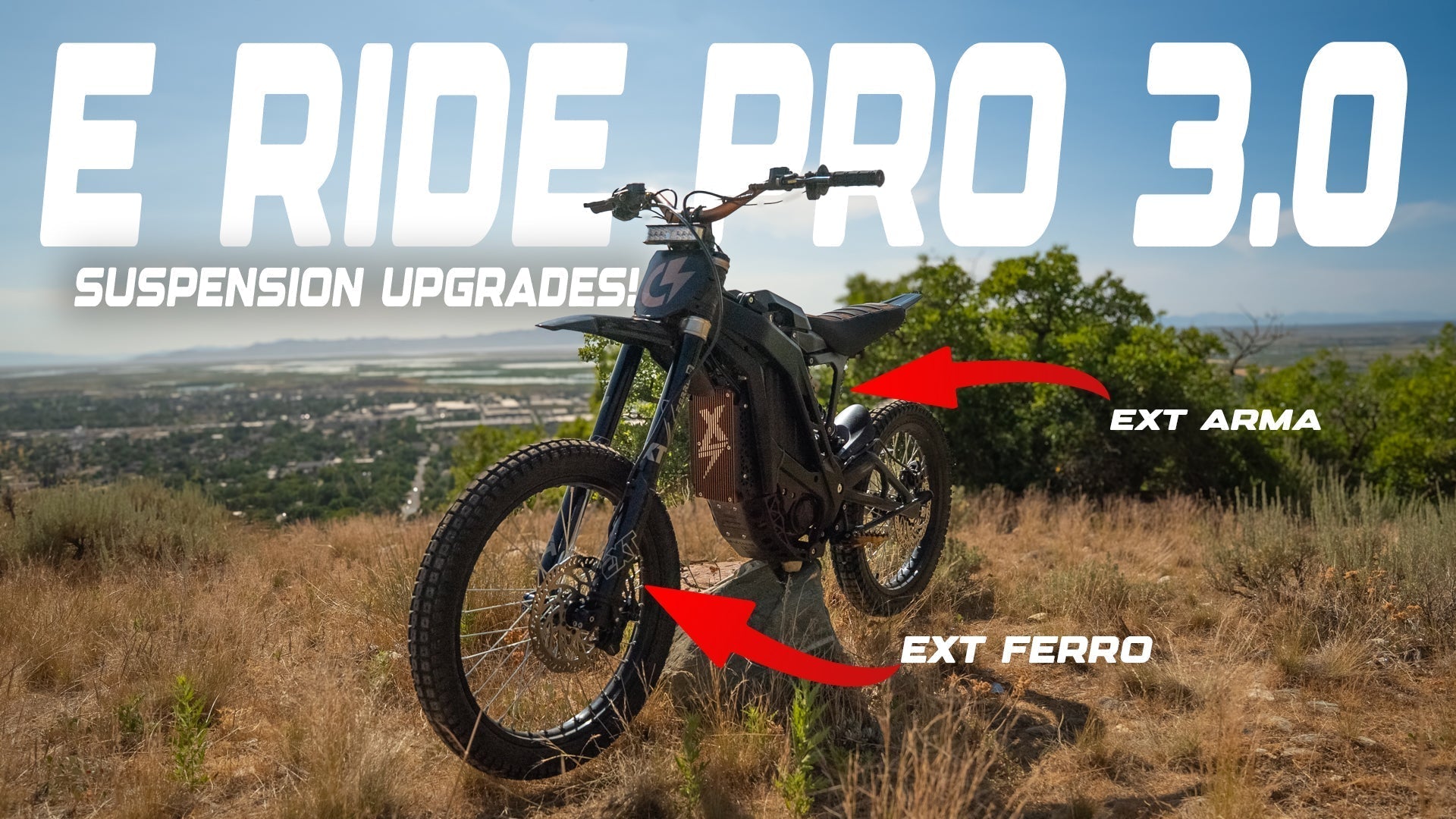 EXT Suspension on E Ride Pro SS 3.0 / SR