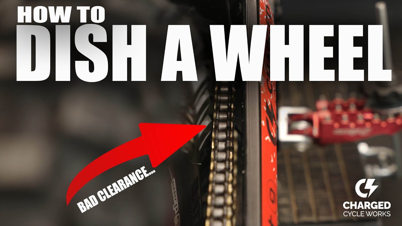 How to Dish Your Electric Dirt Bike Wheel for Better Tire Clearance