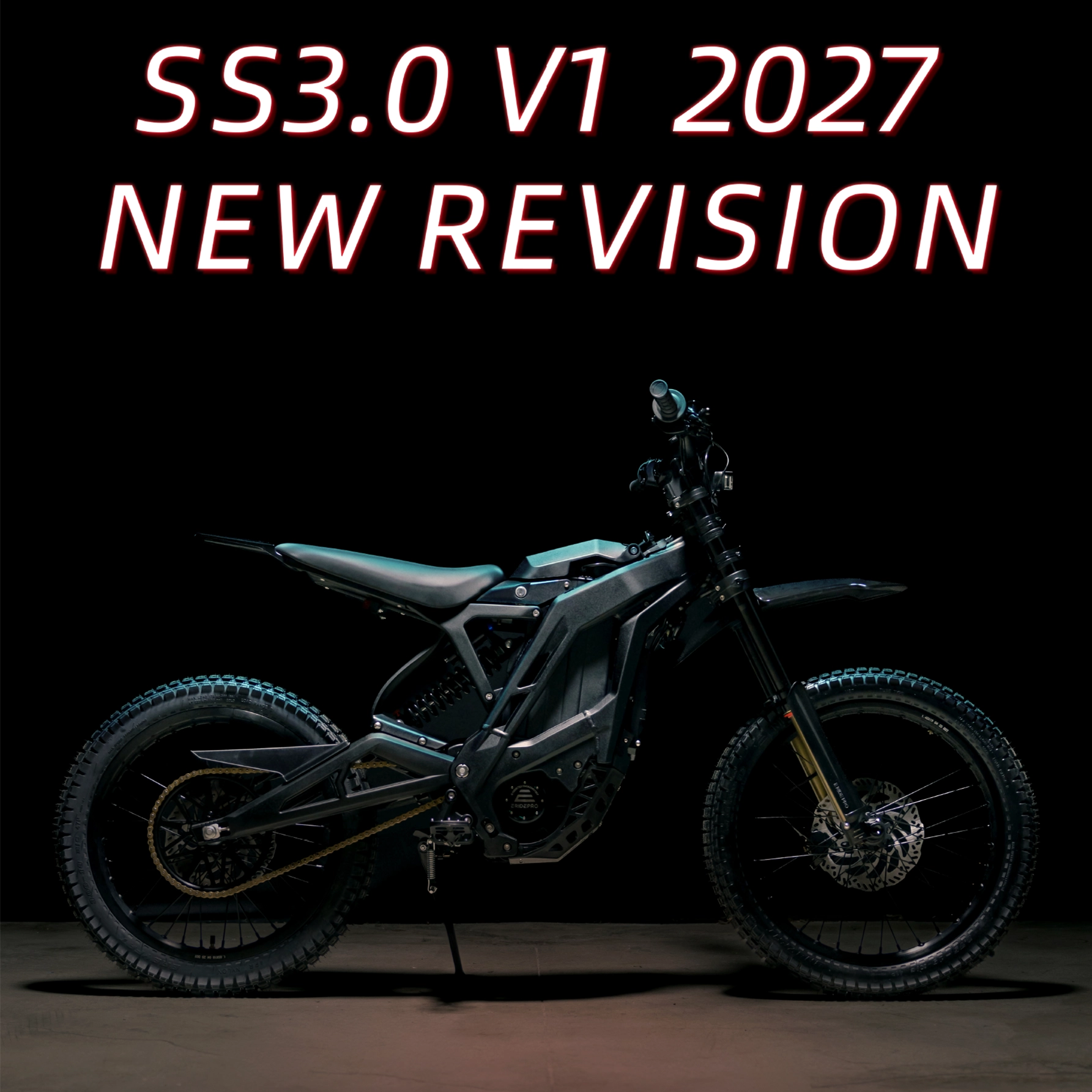 2027 E Ride Pro SS 4.0 - 18kW 72v - Electric Dirt Bike