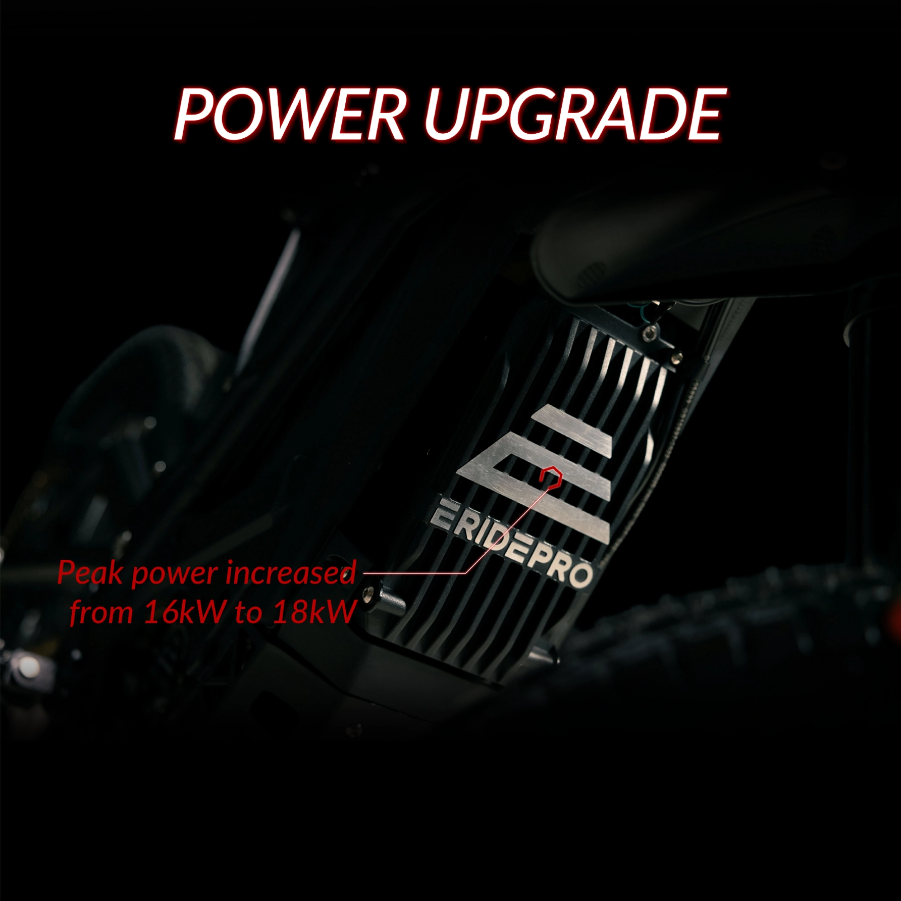 2027 E Ride Pro SS 4.0 - 18kW 72v - Electric Dirt Bike
