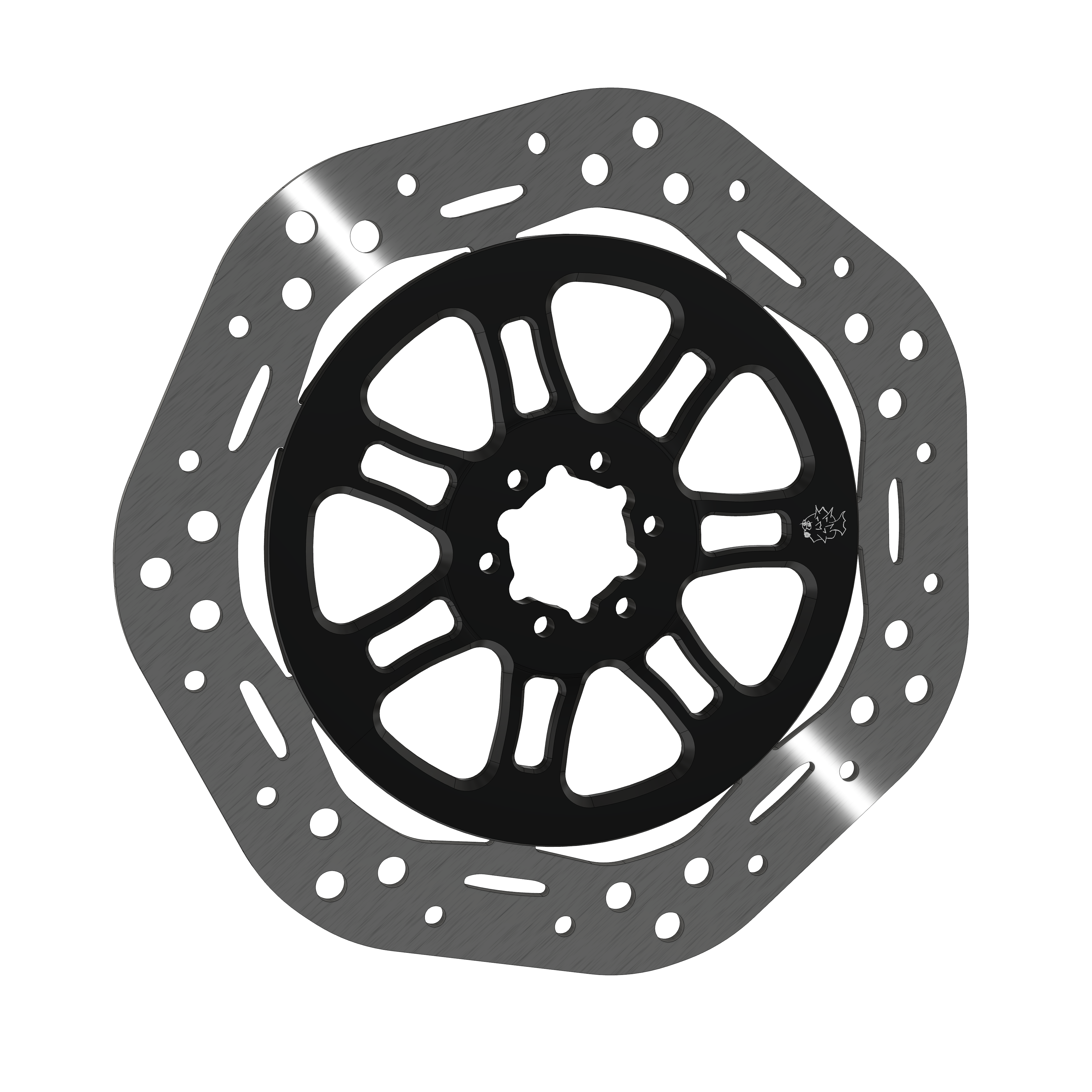 Prickly Rotors 230mm