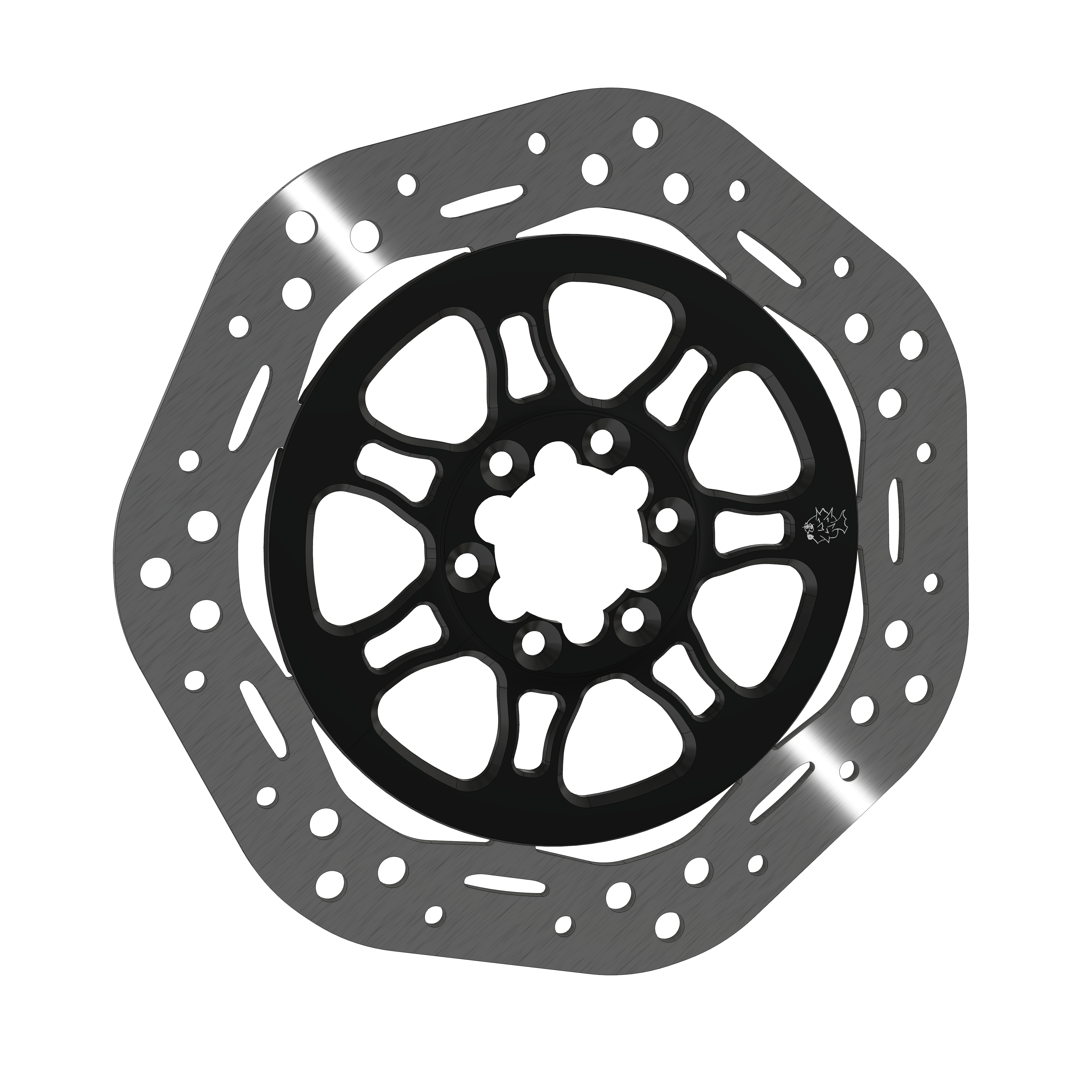 Prickly Rotors 230mm