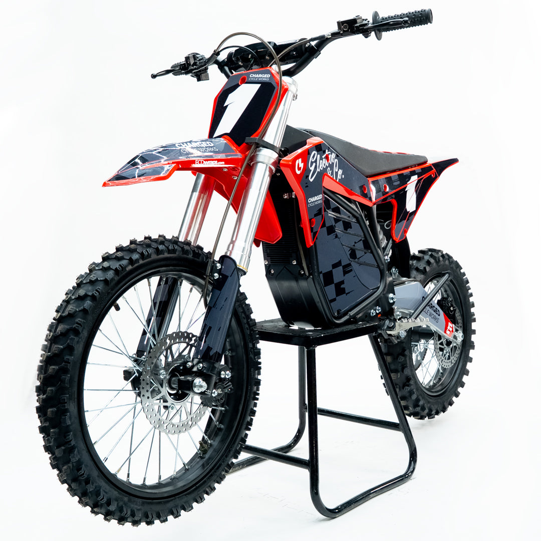 ETM RTR Big Wheel, Red Pitbike