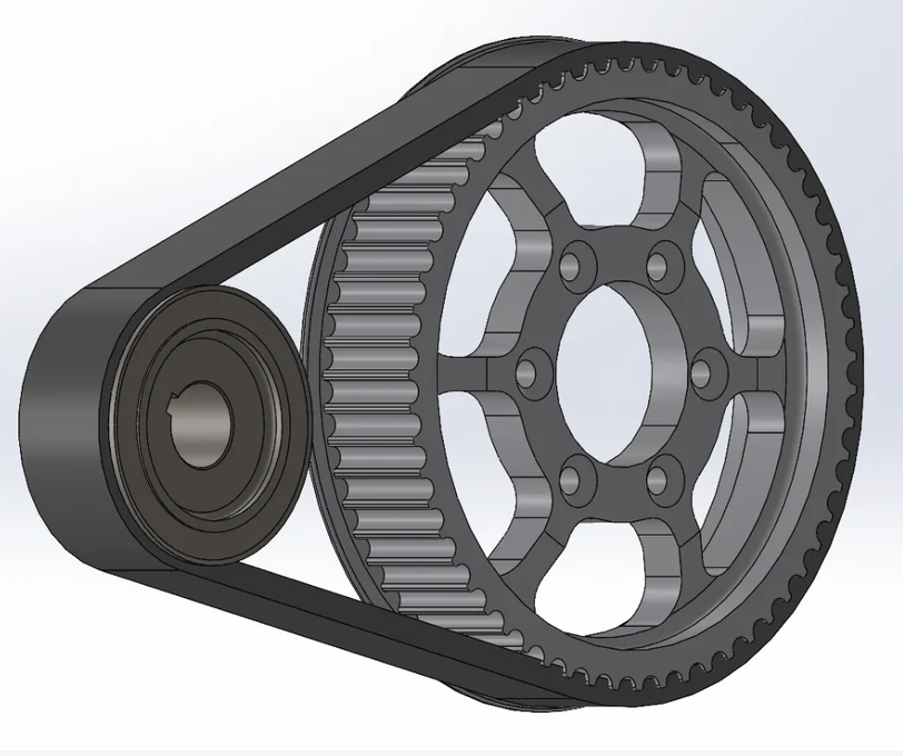 Bonnell 805 – Primary Belt-Drive Kit