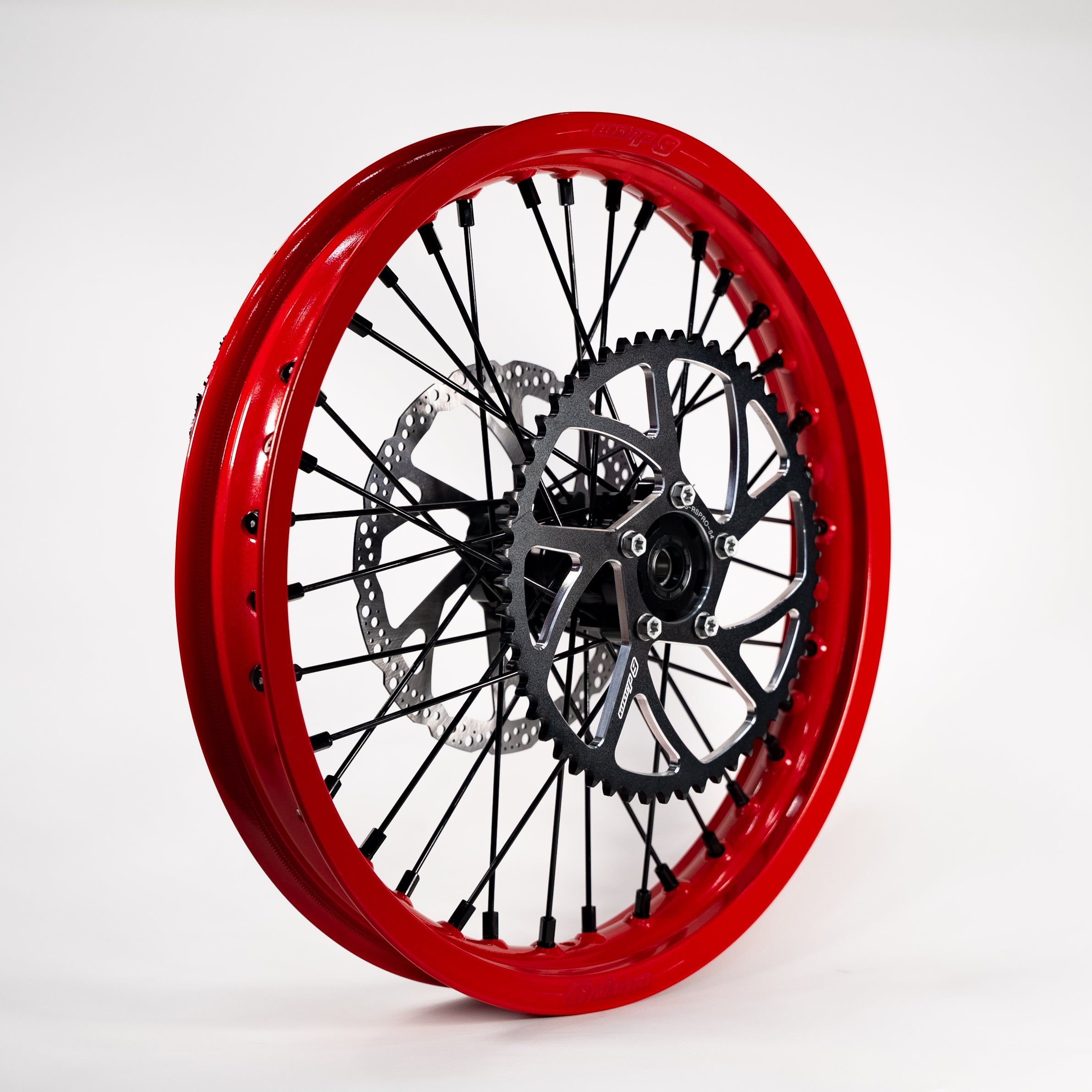 Warp9 16/19 Wheelset for Surron Light Bee and E Ride ProSS - Powder Coated