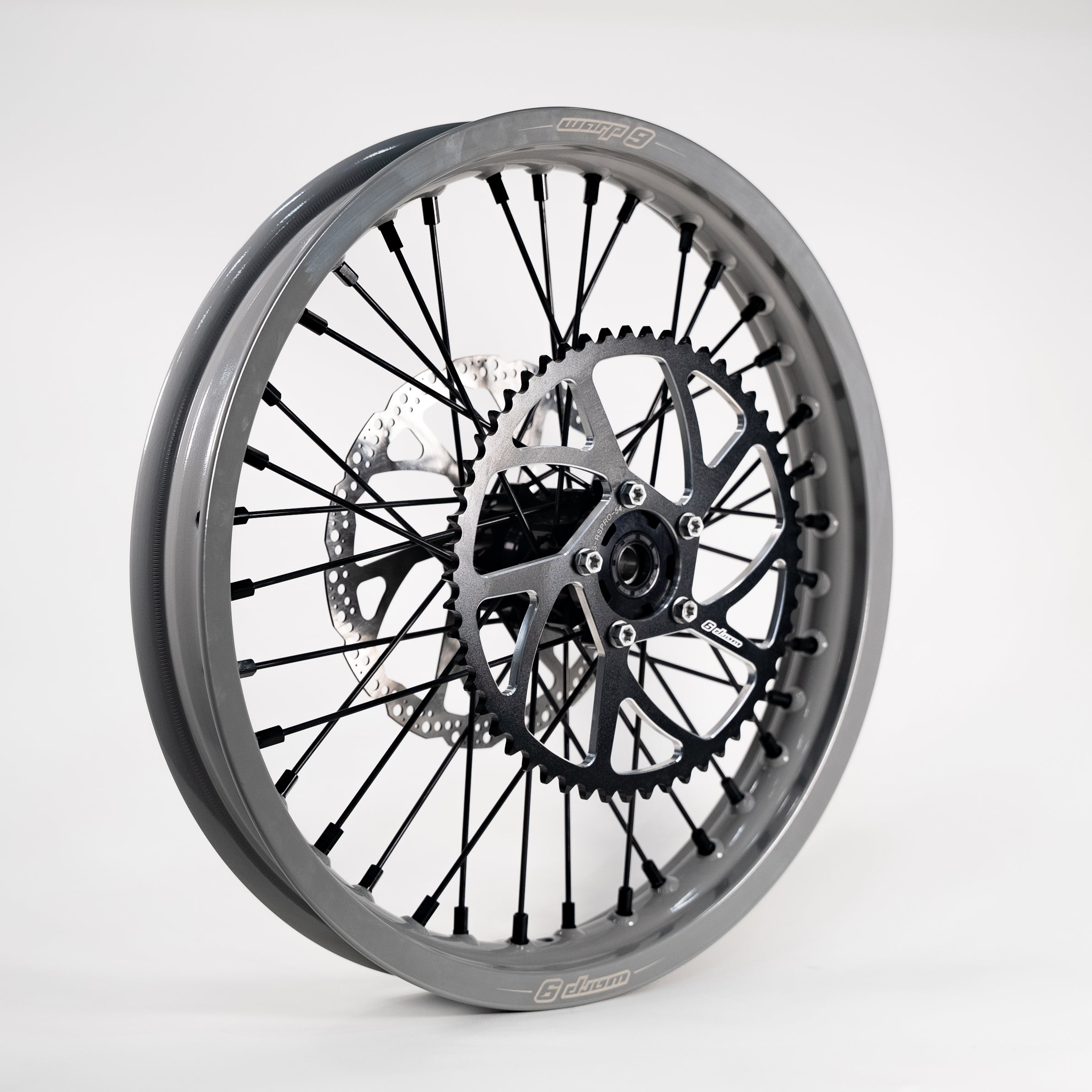 Warp9 16/19 Wheelset for Surron Light Bee and E Ride ProSS - Powder Coated