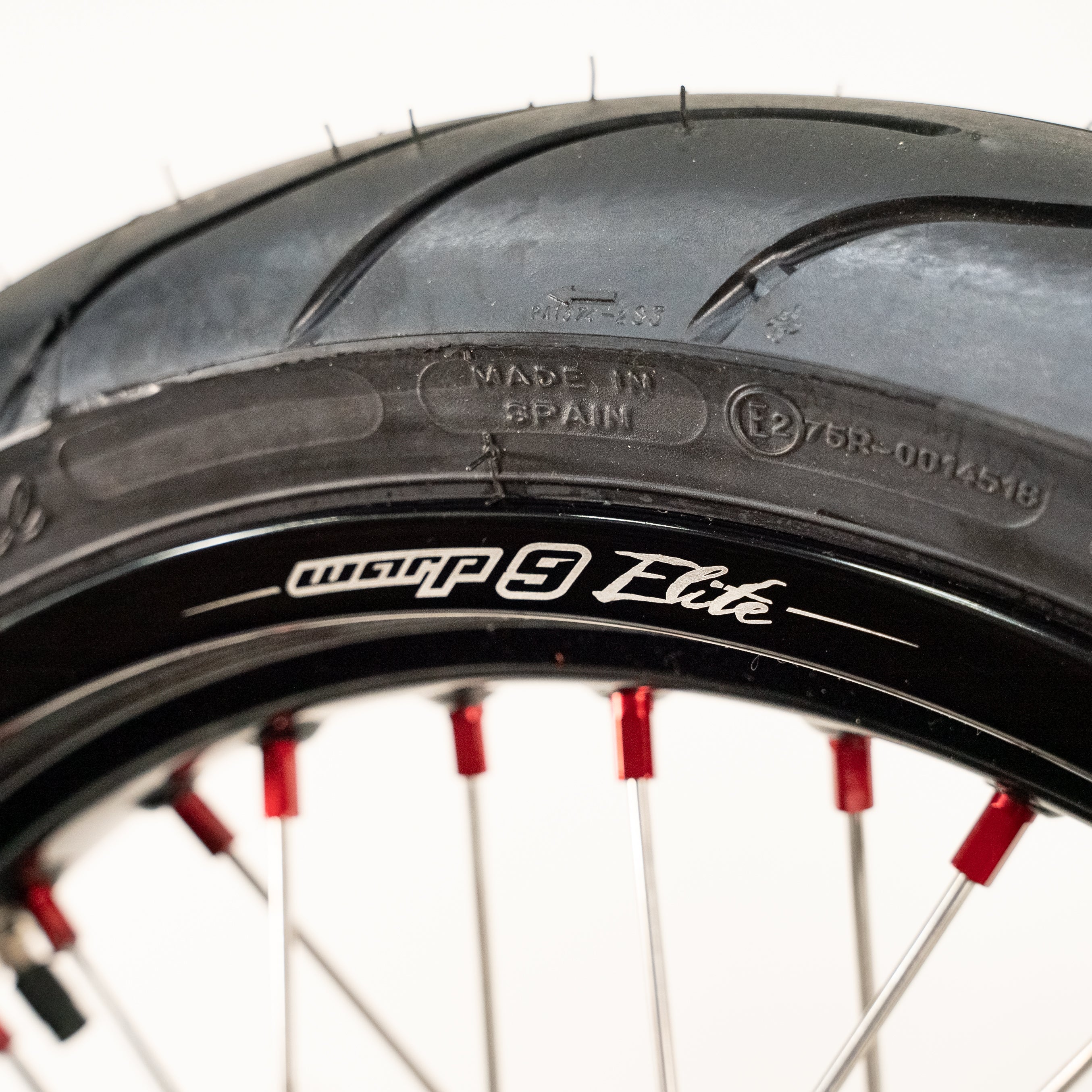 Warp9 17" Supermoto wheelset for Surron Ultra Bee