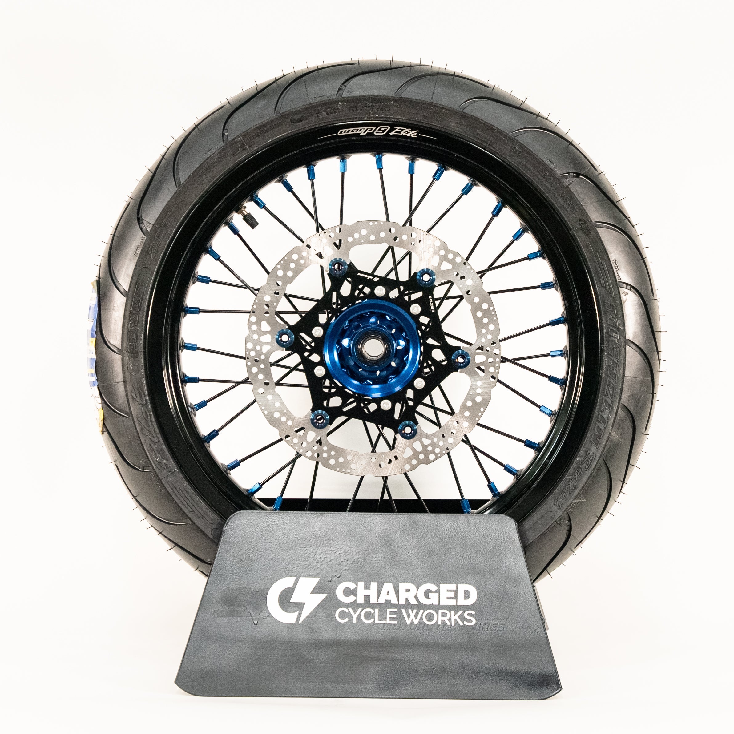 Warp9 17" Supermoto wheelset for Surron Ultra Bee