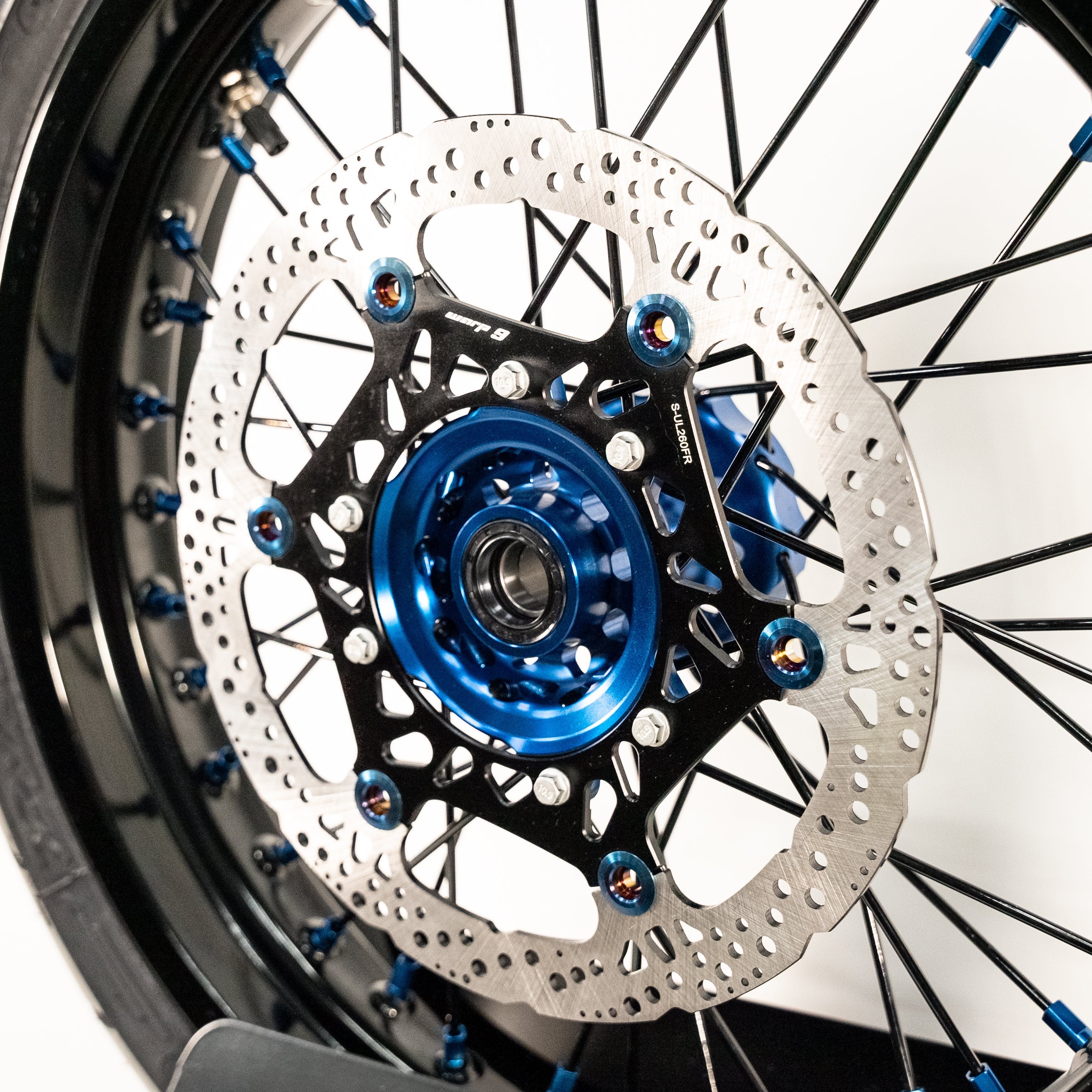 Warp9 17" Supermoto wheelset for Surron Ultra Bee