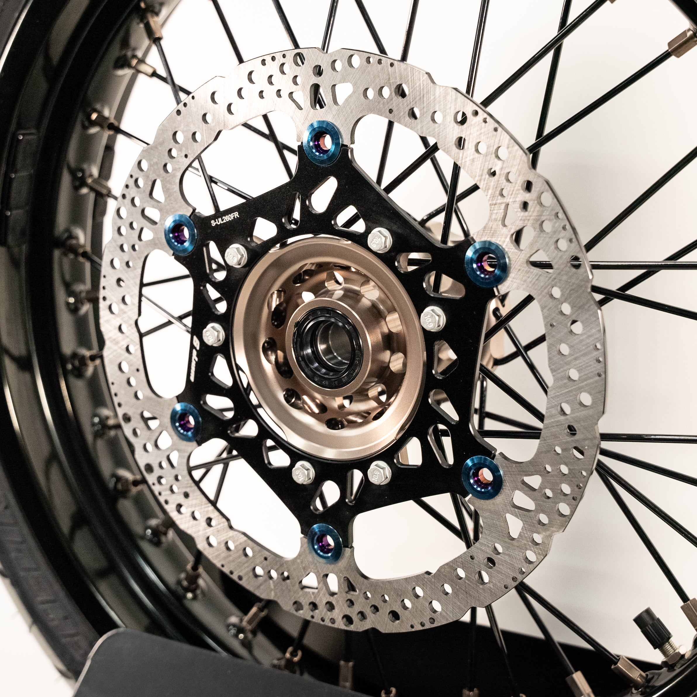 Warp9 17" Supermoto wheelset for Surron Ultra Bee