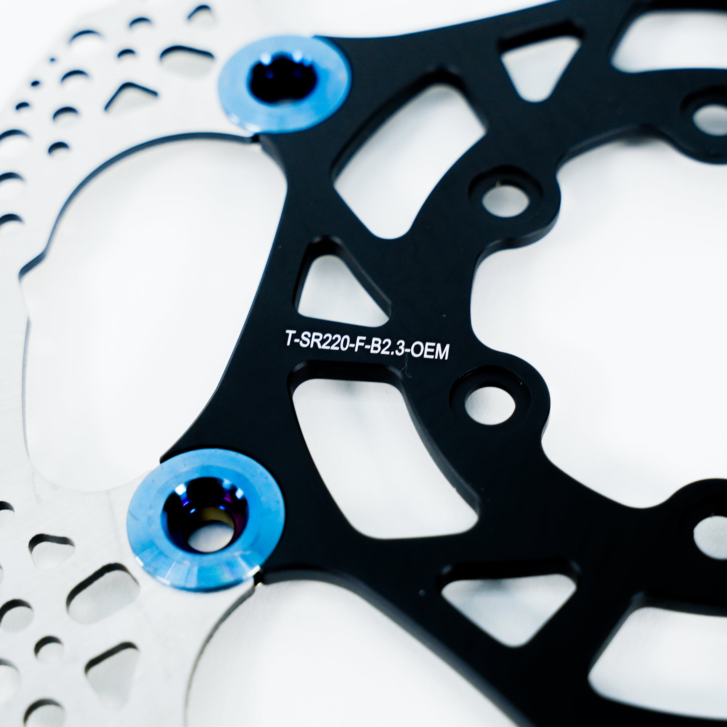 Warp9 220mm Floating Talaria Rear Brake Rotor