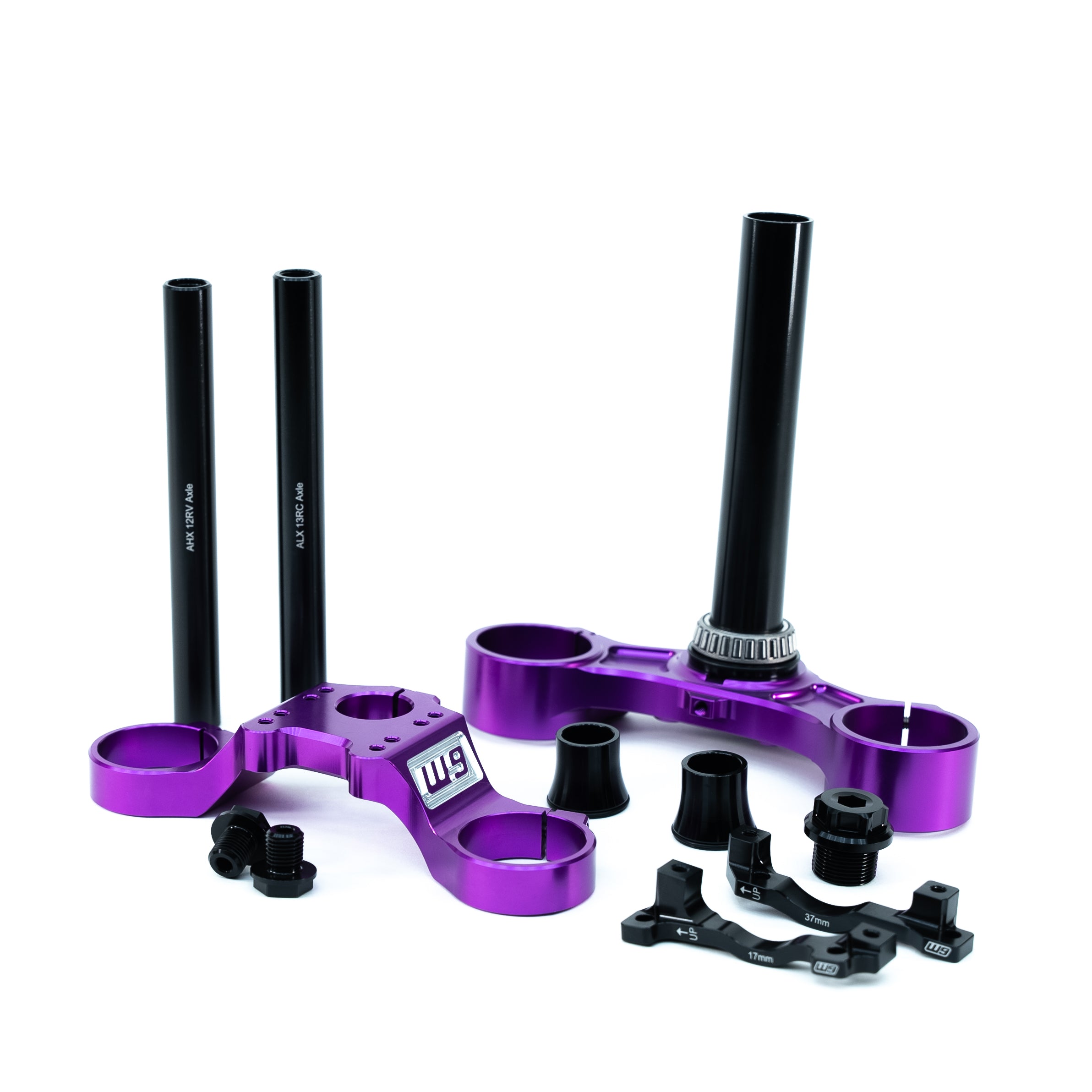 Warp9 - FastAce Drop Crown Triple Clamp
