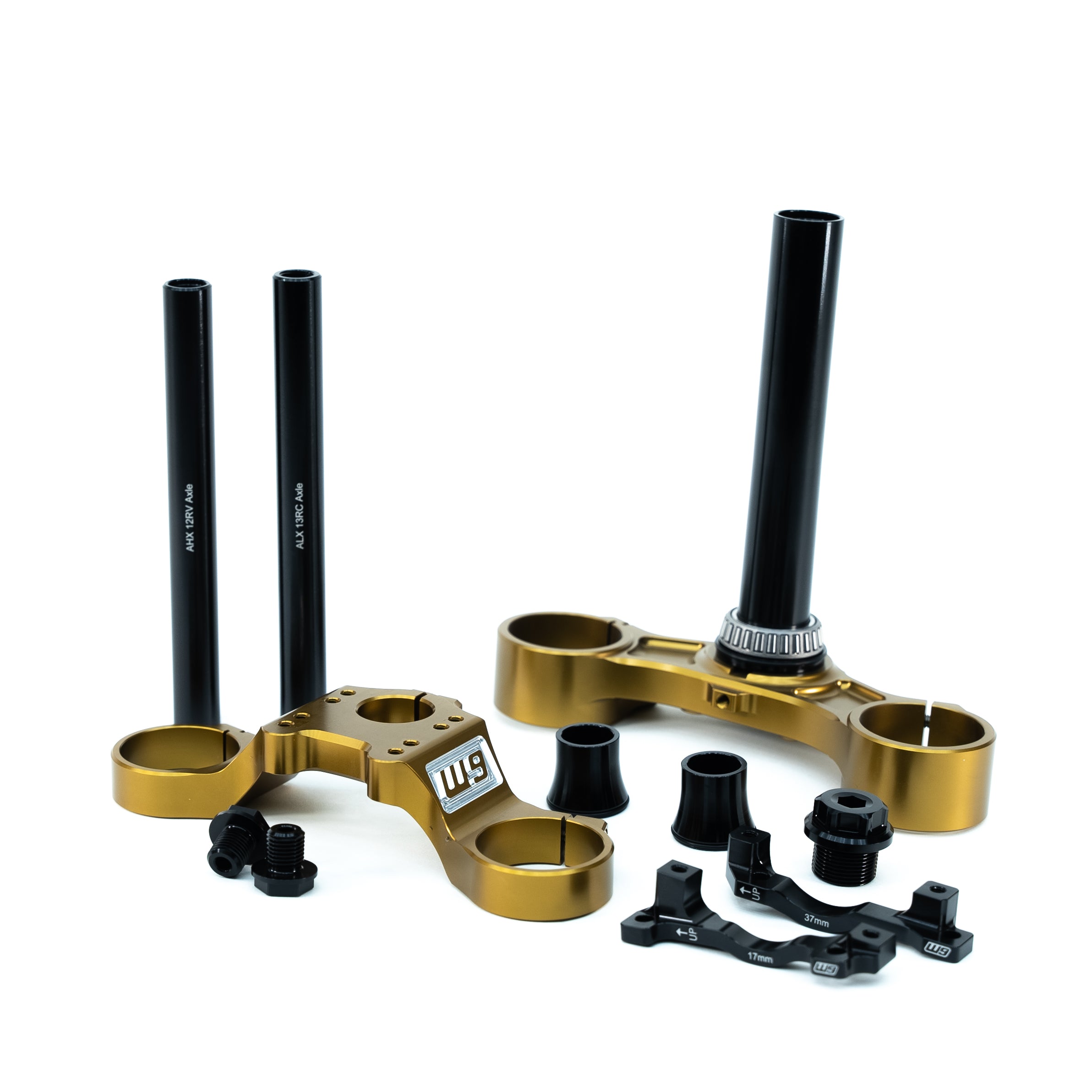 Warp9 - FastAce Drop Crown Triple Clamp