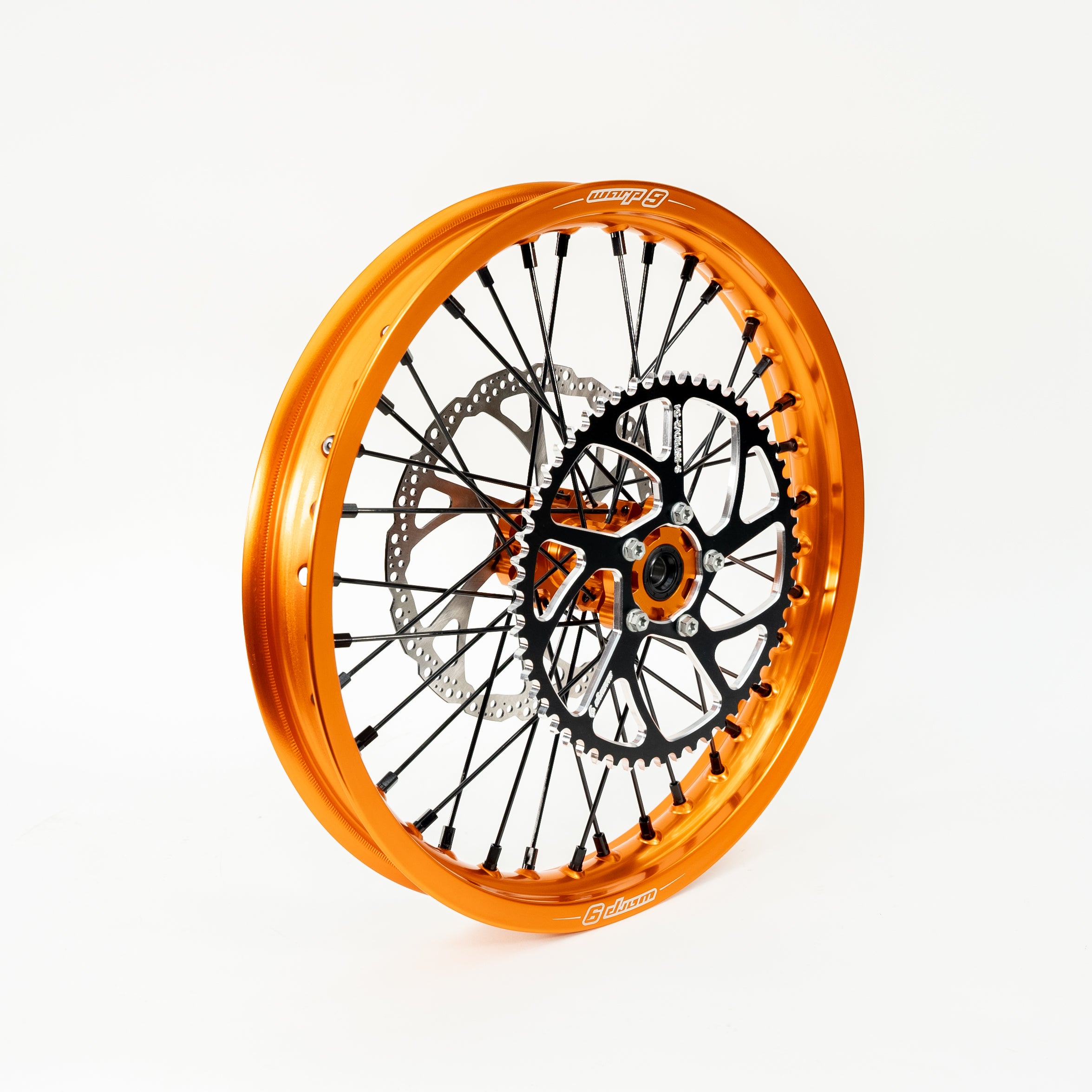 Warp9 16/19 Wheelset for Surron Light Bee and E Ride ProSS - Anodized