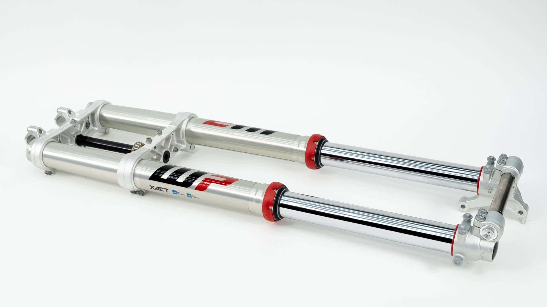 WP 43 XACT Front Suspension with Triple Clamp, Front Axle, and Formula Brake