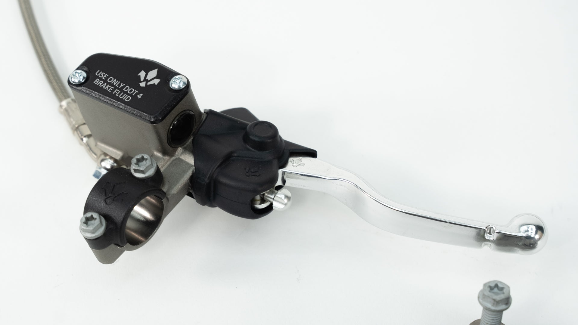 WP 43 XACT Front Suspension with Triple Clamp, Front Axle, and Formula Brake