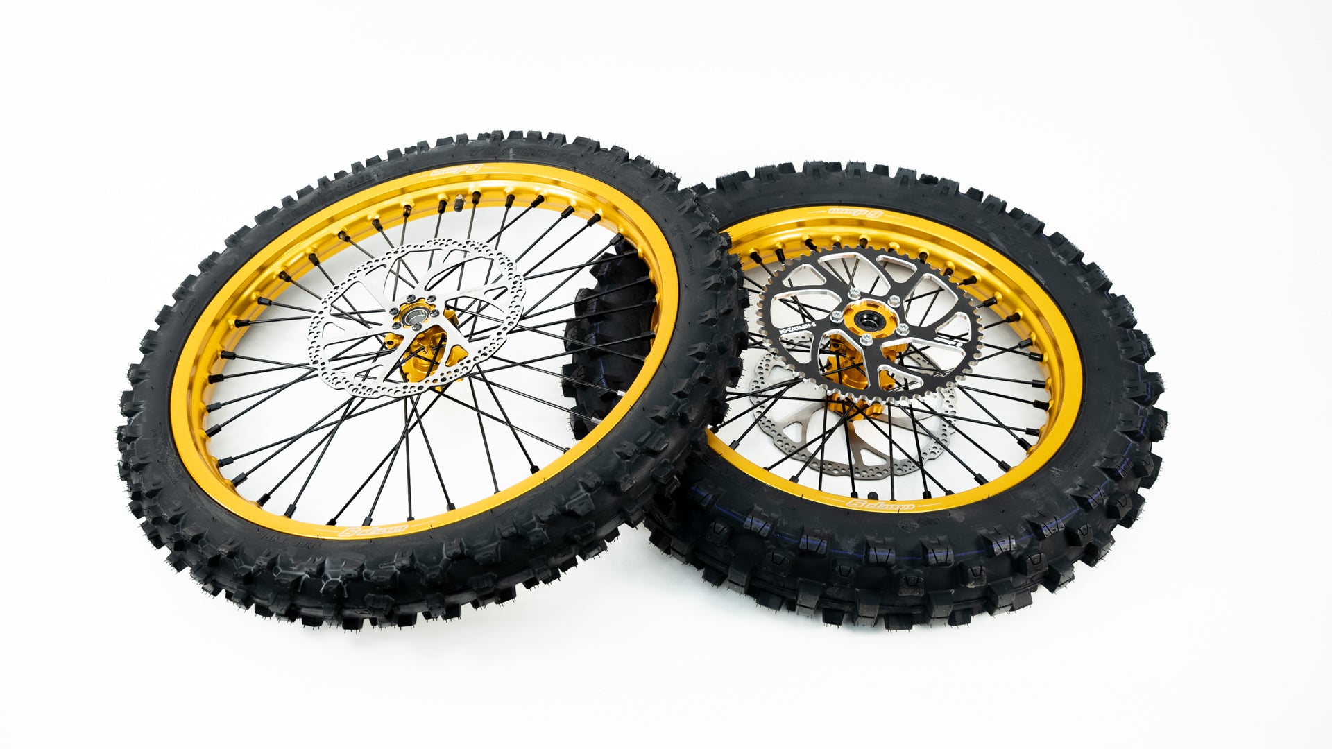 Warp9 16/19 Wheelset for Surron Light Bee and E Ride ProSS - Anodized