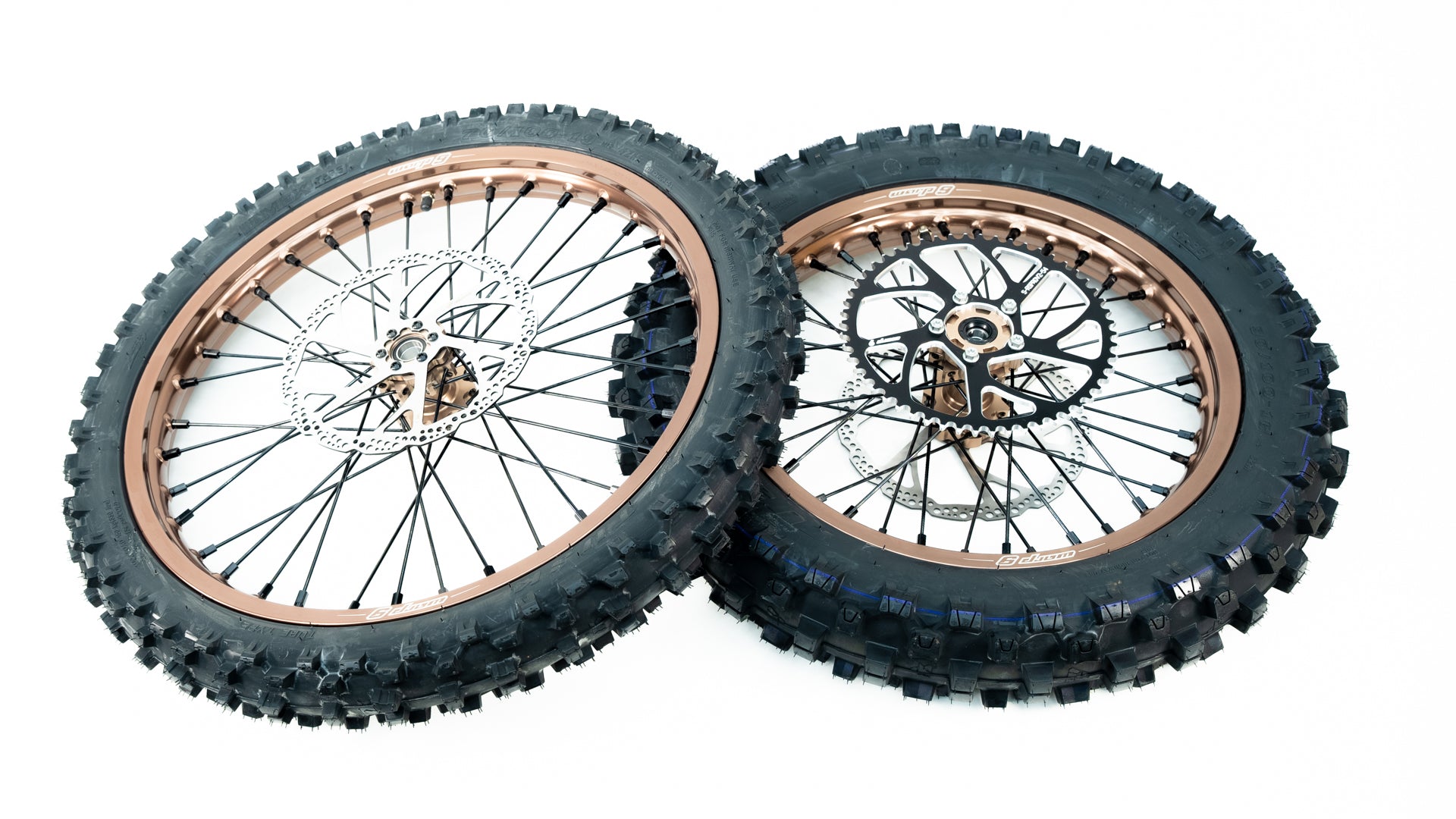 Warp9 16/19 Wheelset for Surron Light Bee and E Ride ProSS - Anodized