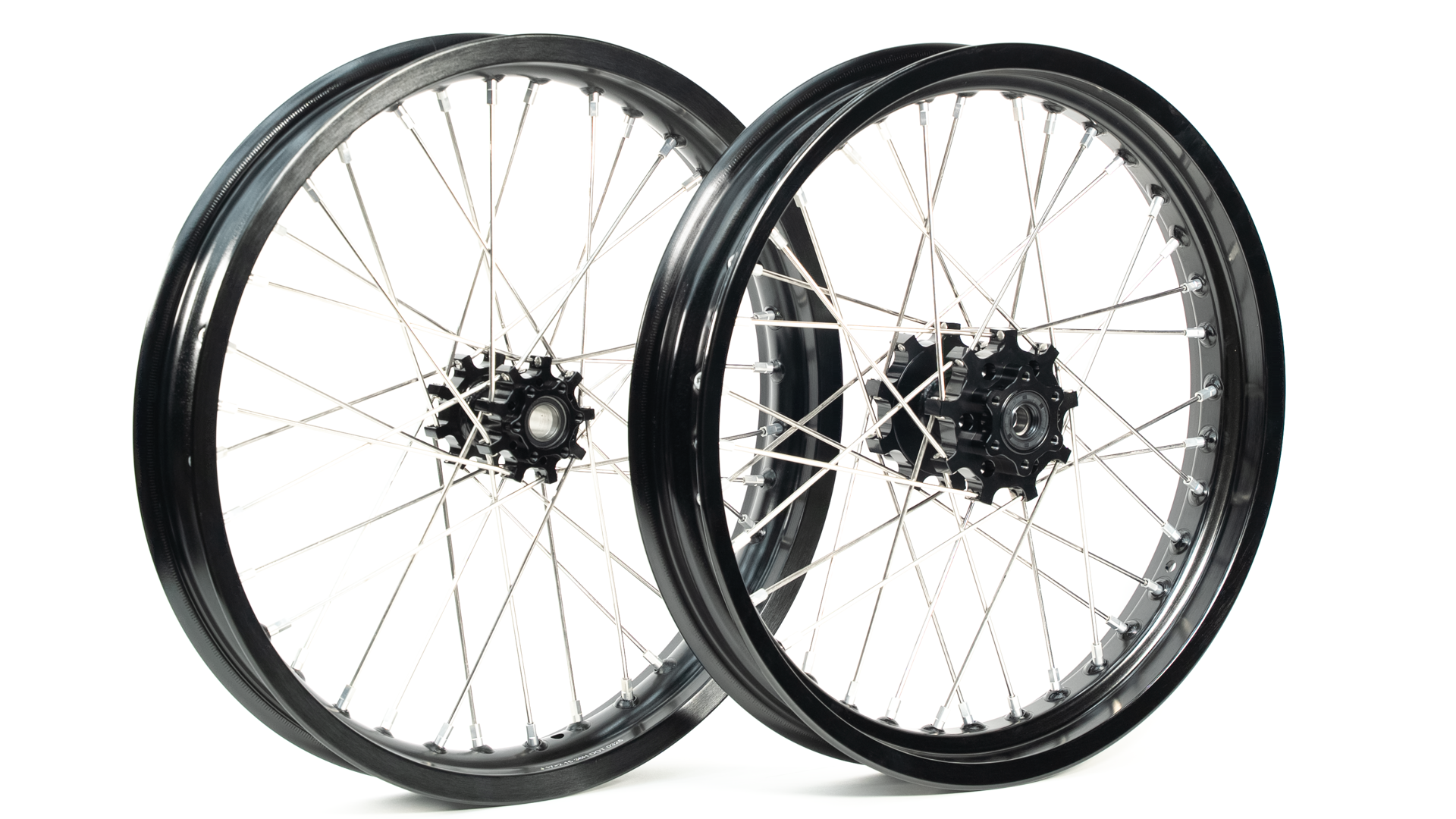 17" Supermoto Wheelset