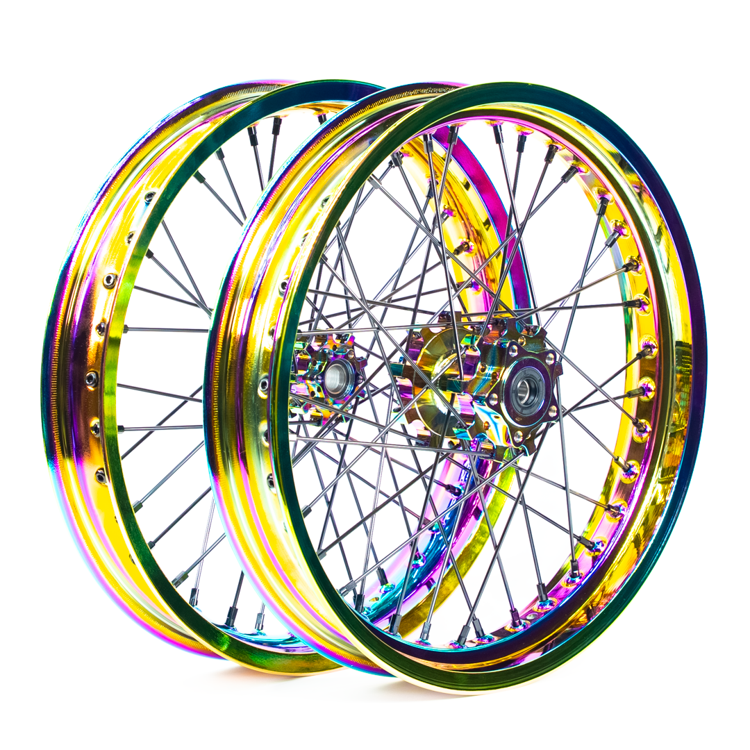 17" Supermoto Wheelset