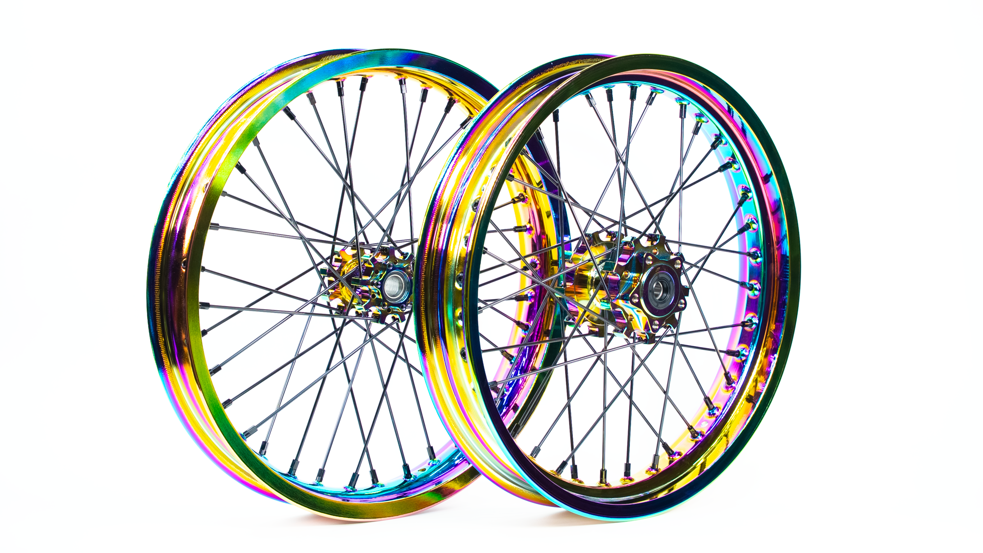 17" Supermoto Wheelset