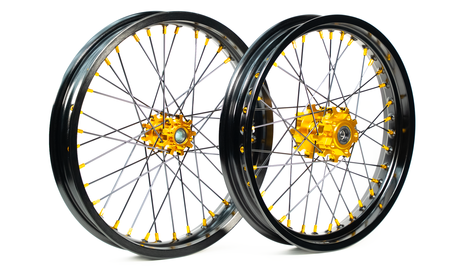 17" Supermoto Wheelset