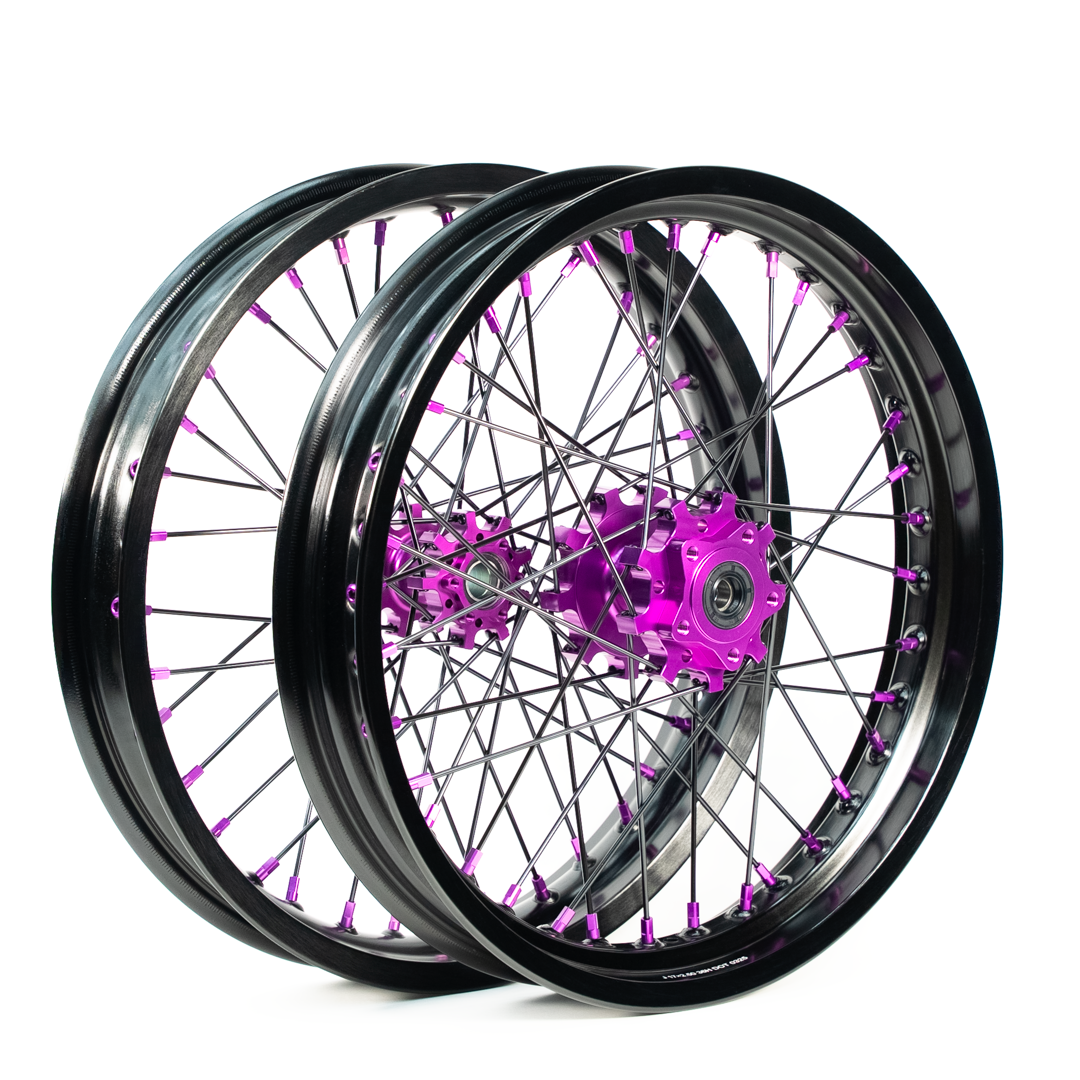 17" Supermoto Wheelset