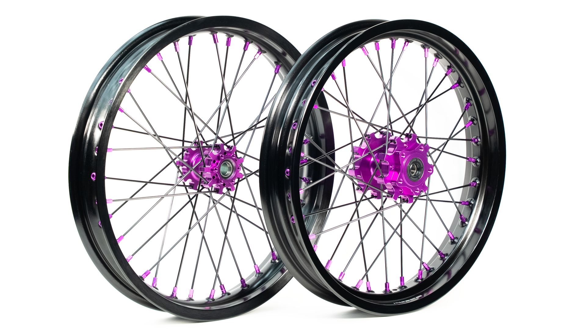 17" Supermoto Wheelset