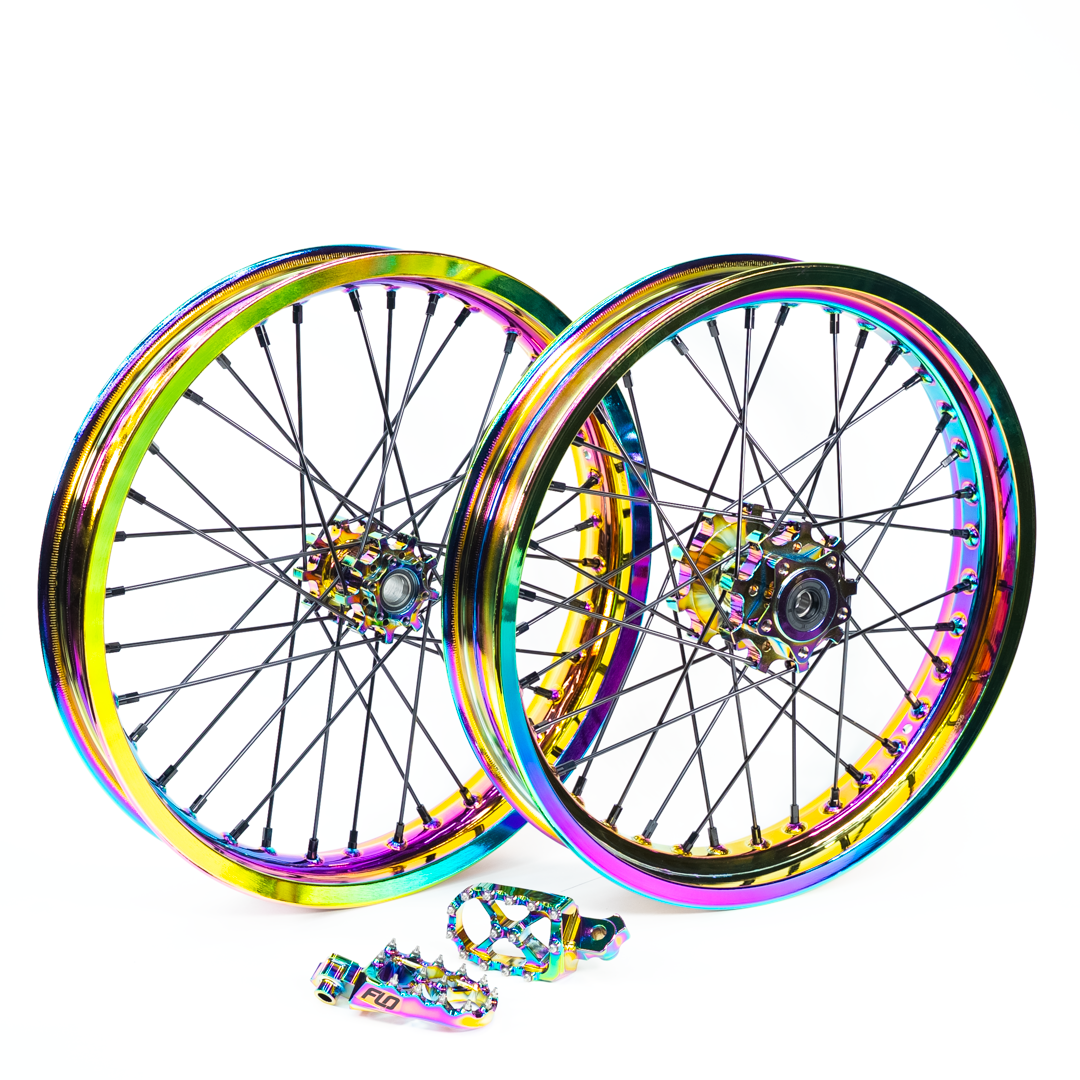 17" Supermoto Wheelset