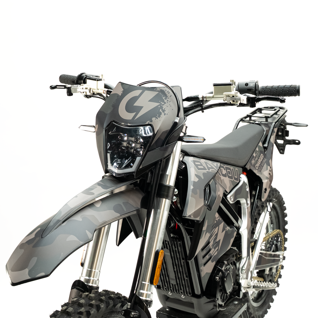 Camo Edition Bakcou Puma X22 SD Electric Motorcycle