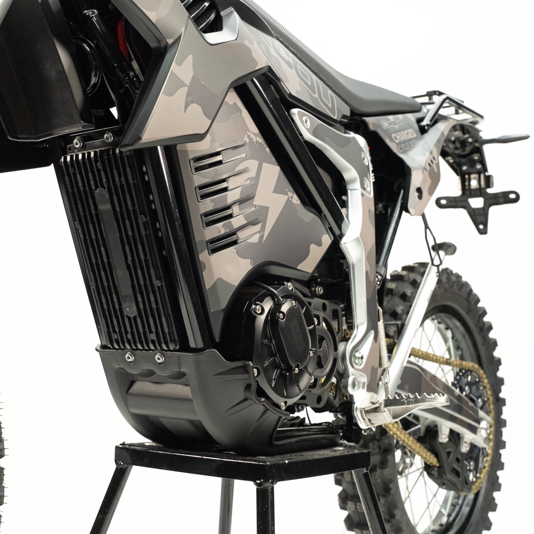 Camo Edition Bakcou Puma X22 SD Electric Motorcycle