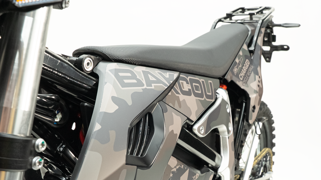 Camo Edition Bakcou Puma X22 SD Electric Motorcycle