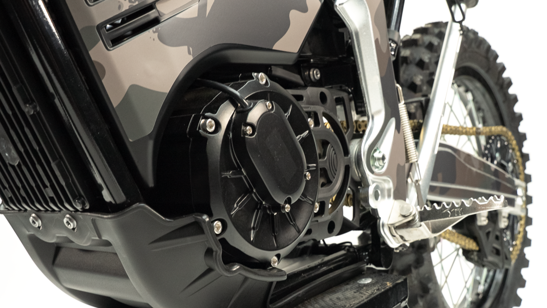 Camo Edition Bakcou Puma X22 SD Electric Motorcycle