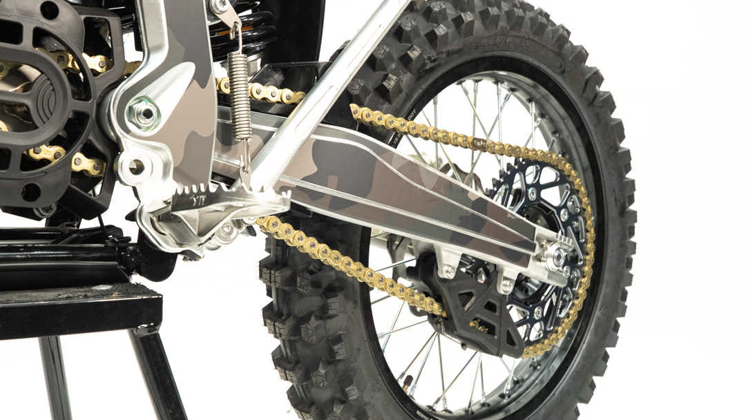 Camo Edition Bakcou Puma X22 SD Electric Motorcycle