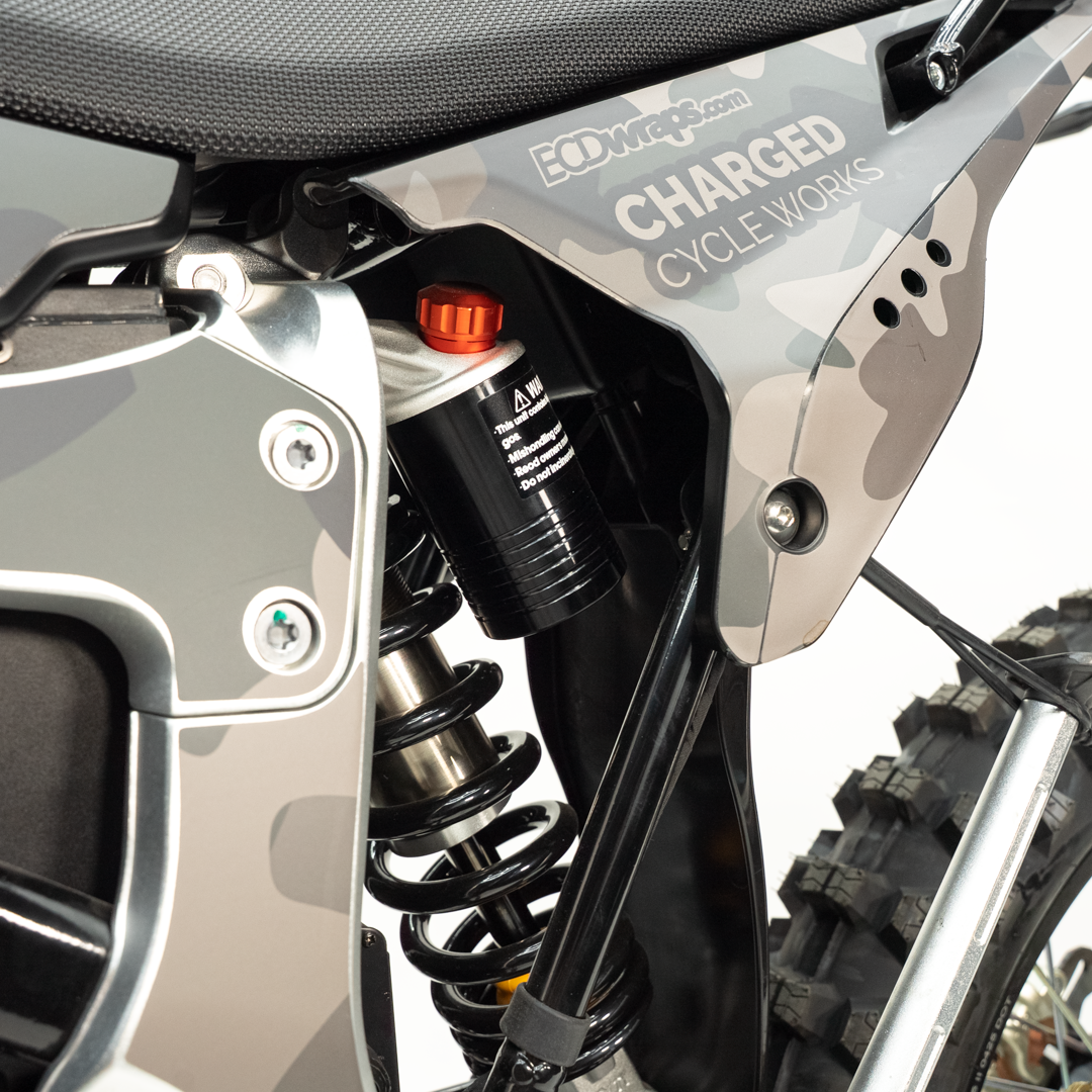 Camo Edition Bakcou Puma X22 SD Electric Motorcycle