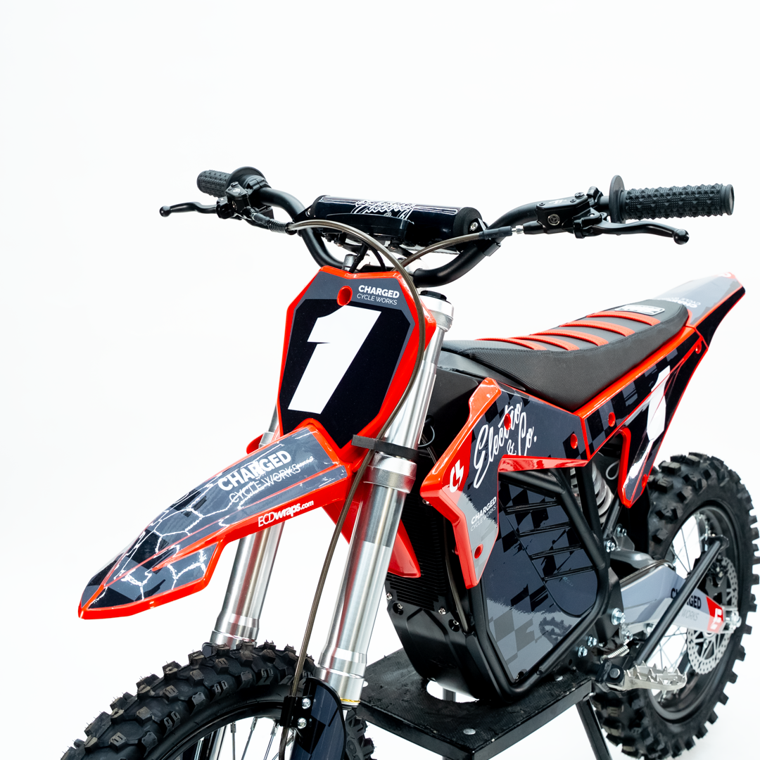 ETM RTR Big Wheel, Red Pitbike