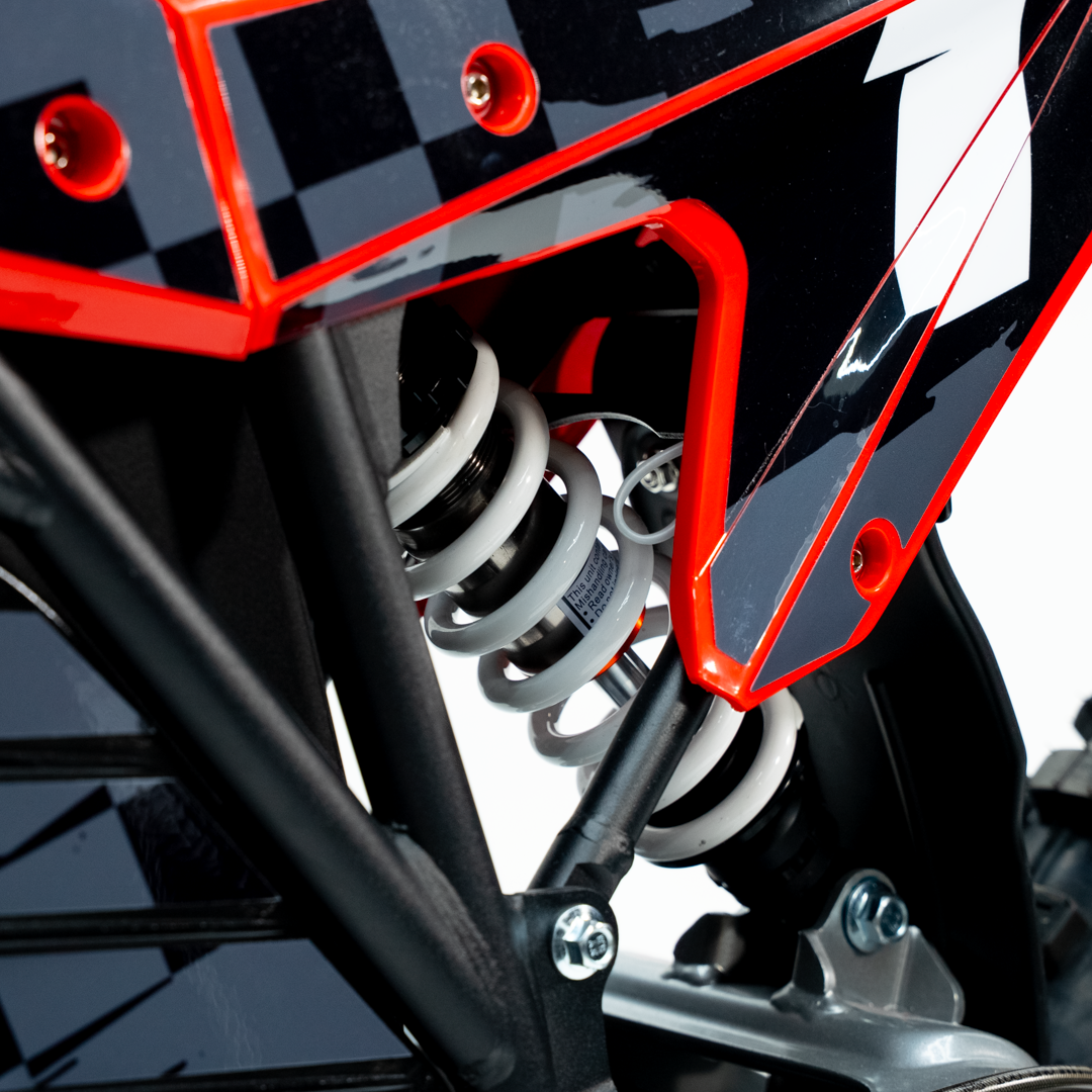 ETM RTR Big Wheel, Red Pitbike