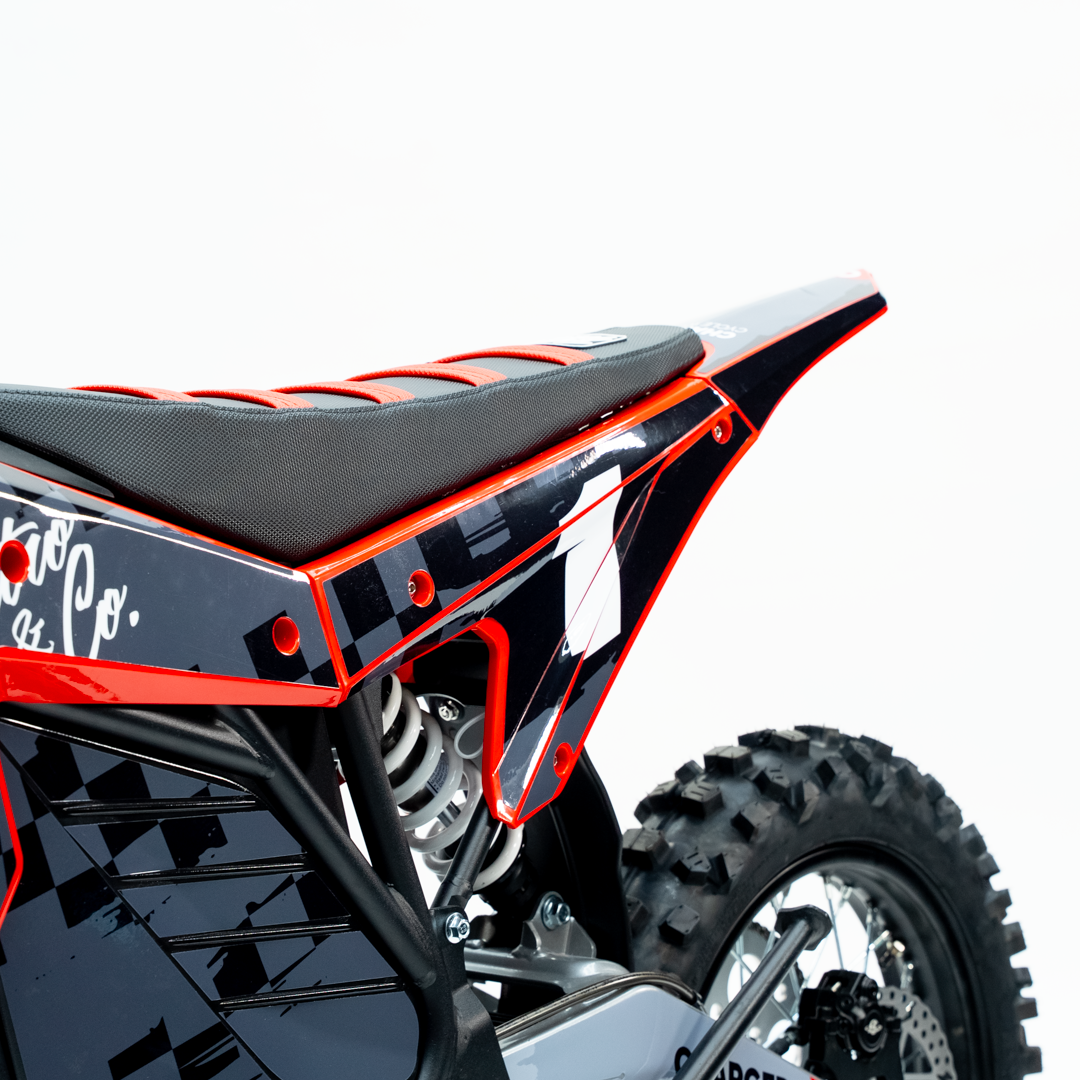ETM RTR Big Wheel, Red Pitbike