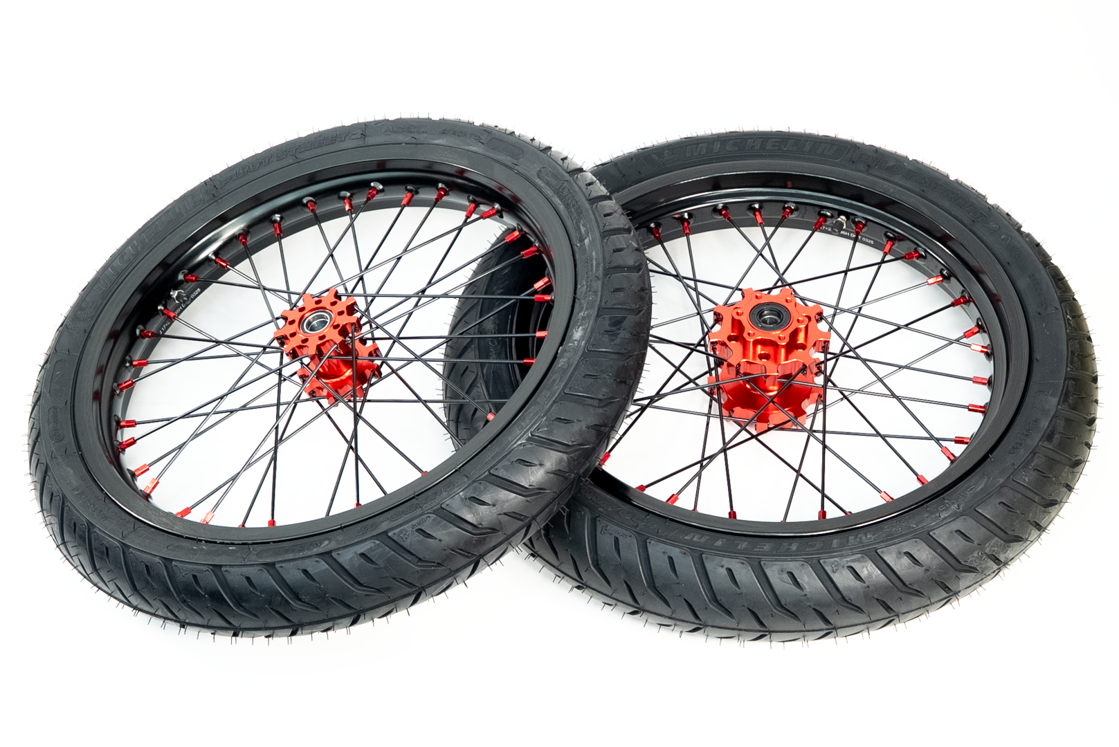 17" Supermoto Wheelset