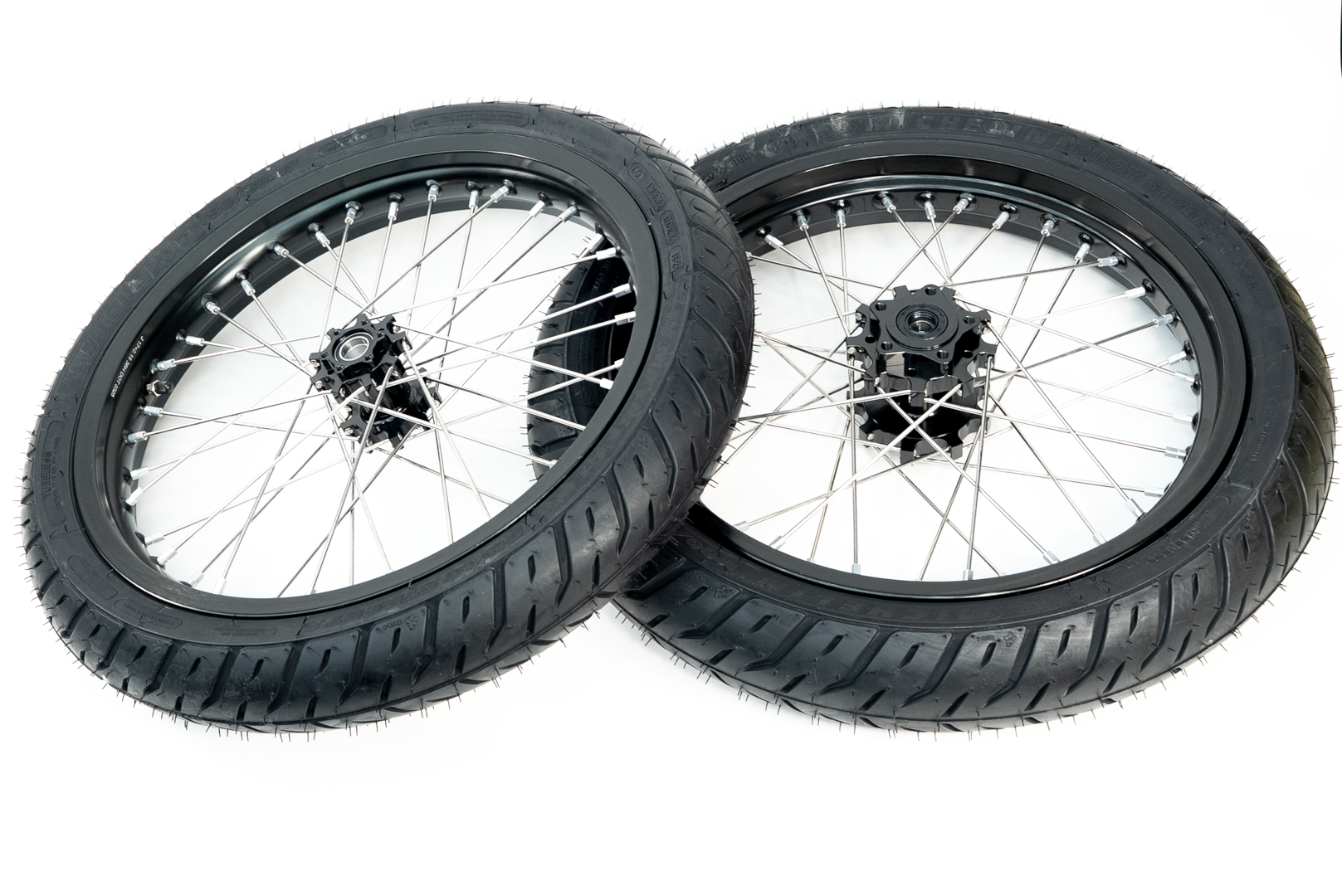 17" Supermoto Wheelset