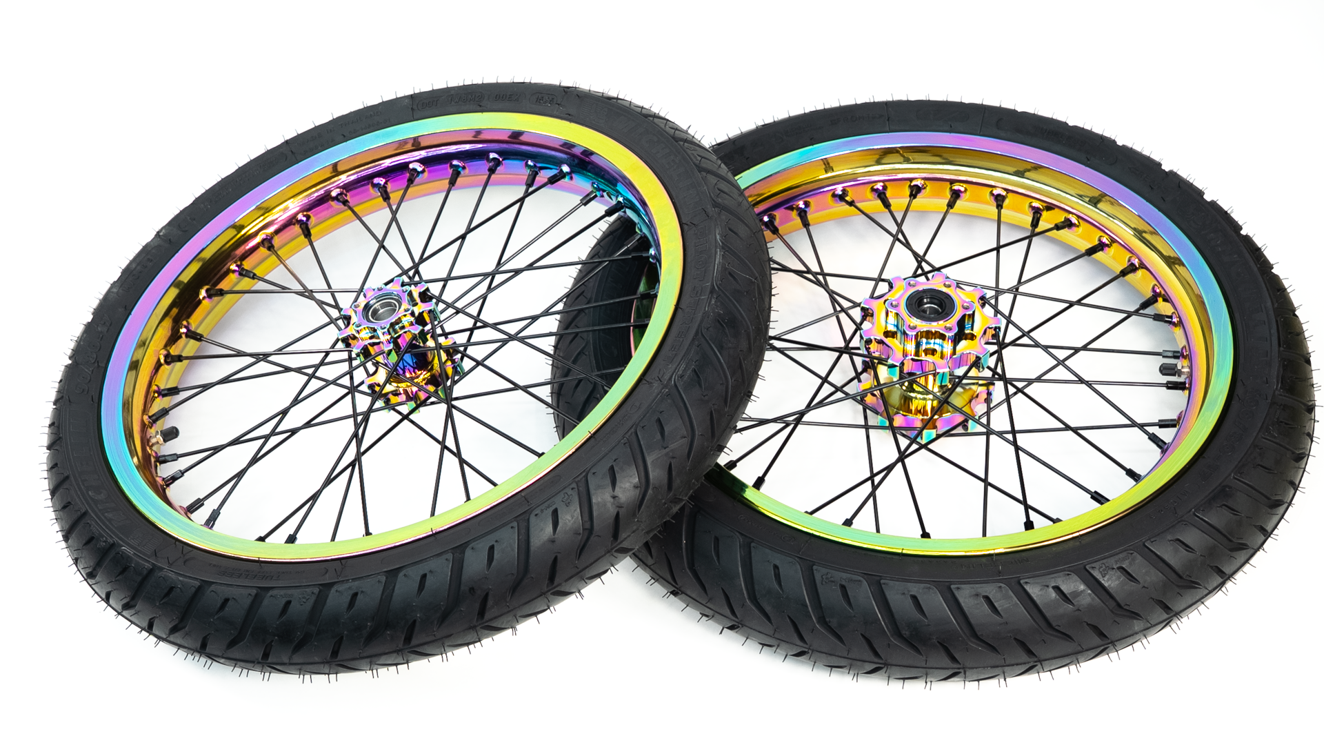 17" Supermoto Wheelset