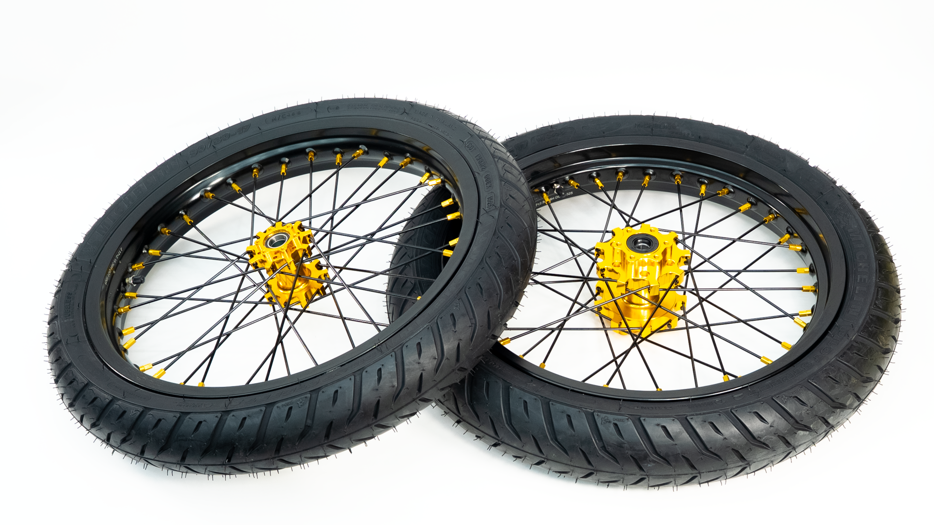 17" Supermoto Wheelset