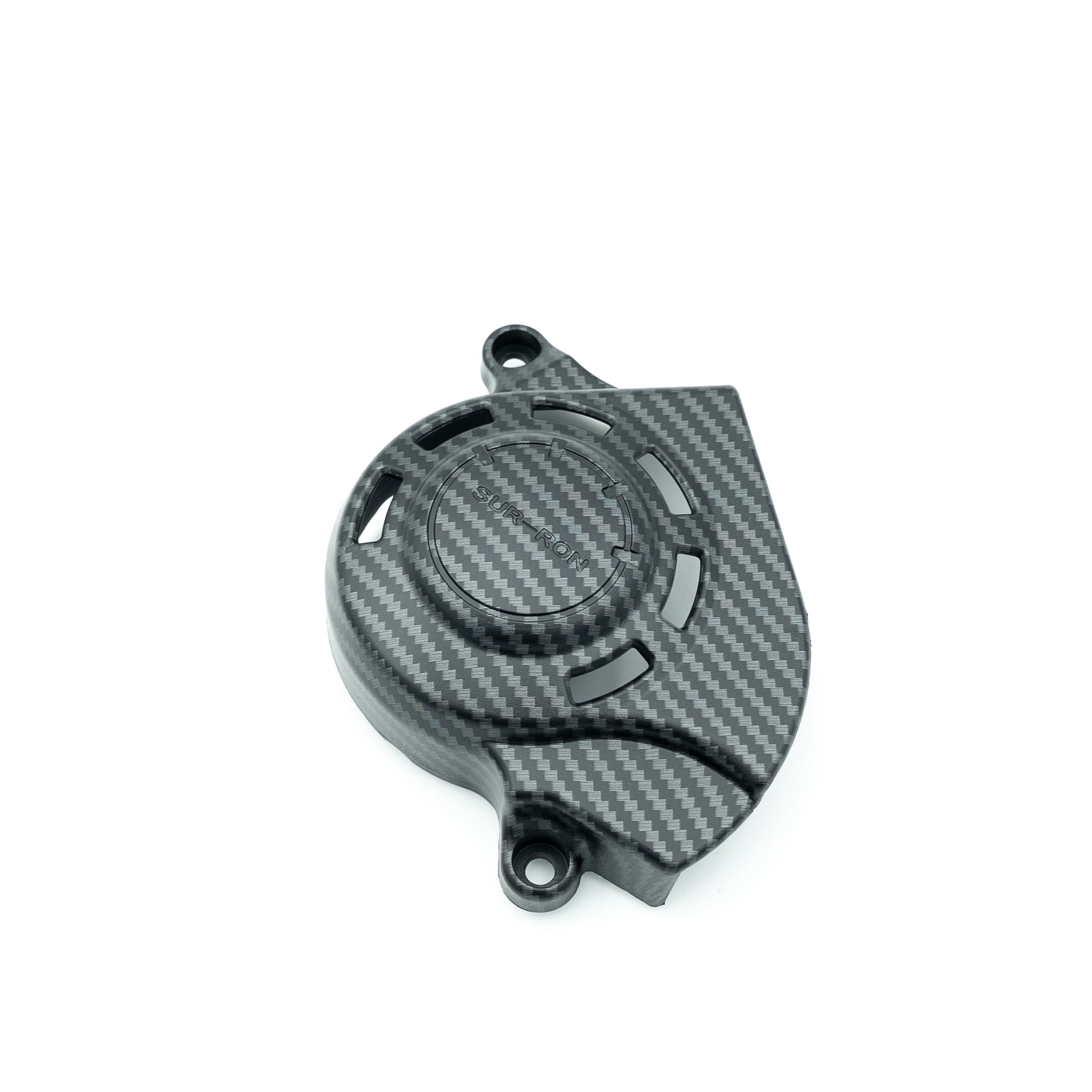 Matte Carbon Fiber Motor Cover