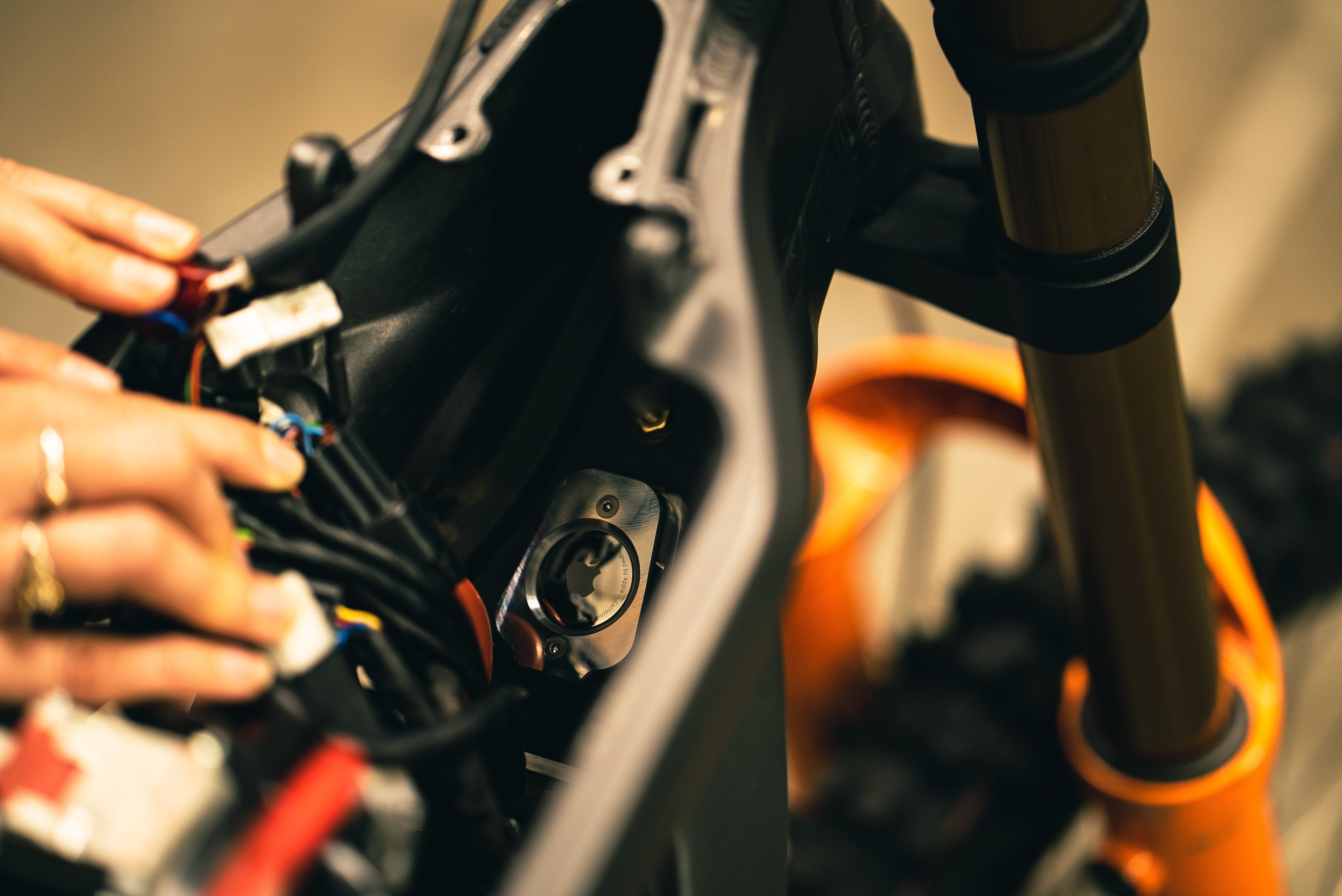 Prickly Horn delete AirTag stash