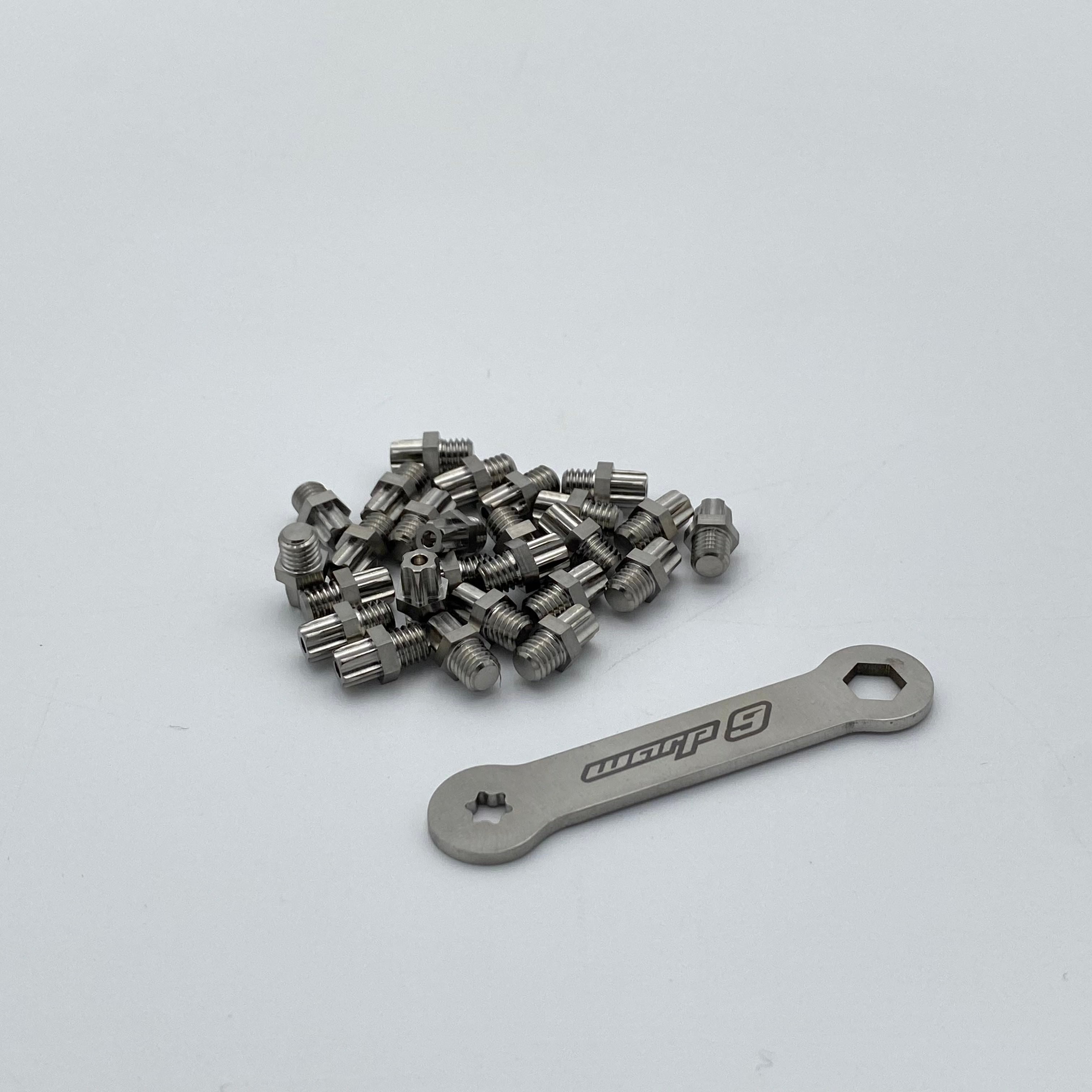 Warp9 Titanium Elite Foot Peg Screws