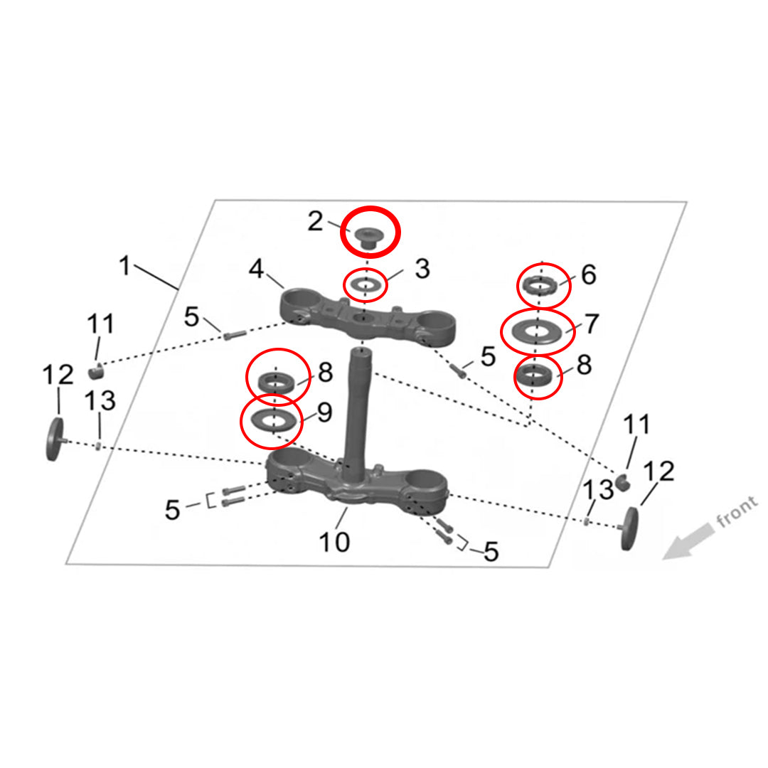 Surron Ultra Bee - OEM Headset Assembly