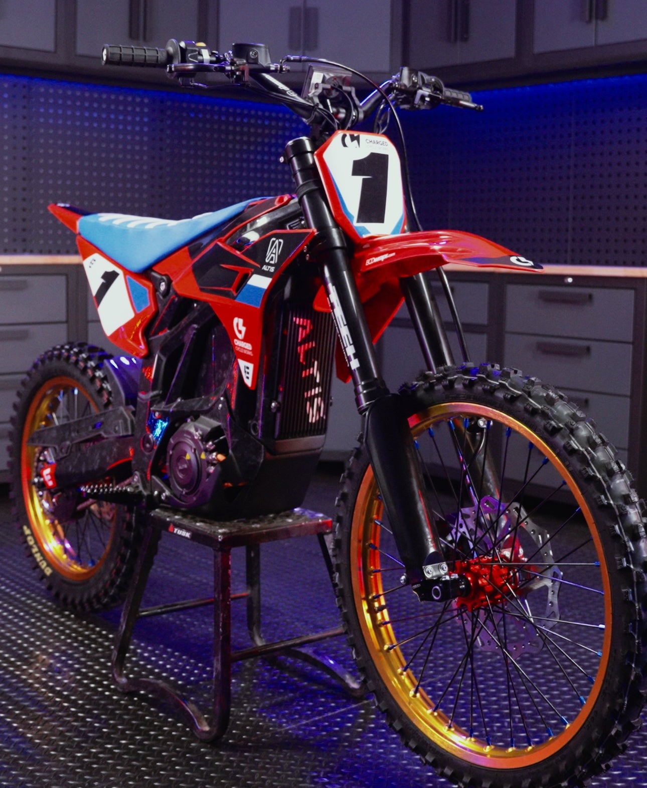 Modified / Upgraded Altis Sigma Electric Dirt Bike by Charged