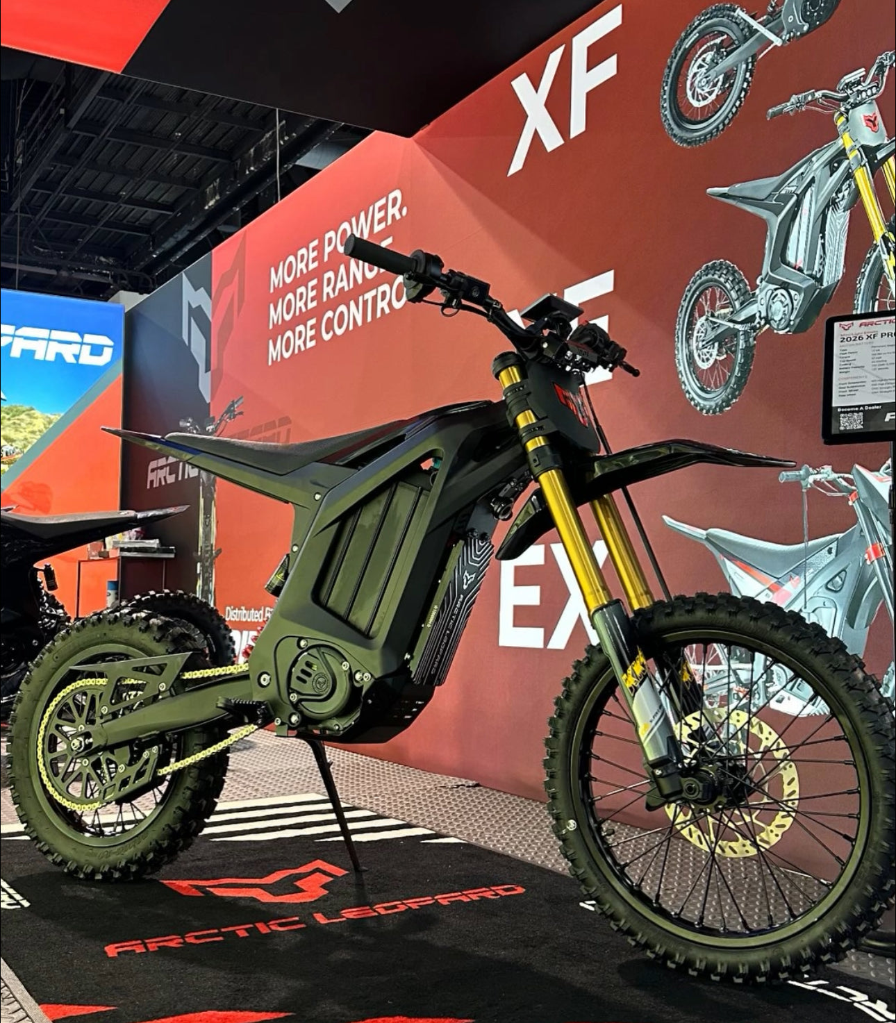 Arctic Leopard XF Pro | 72v 35ah 12kw | Electric Dirt Bike