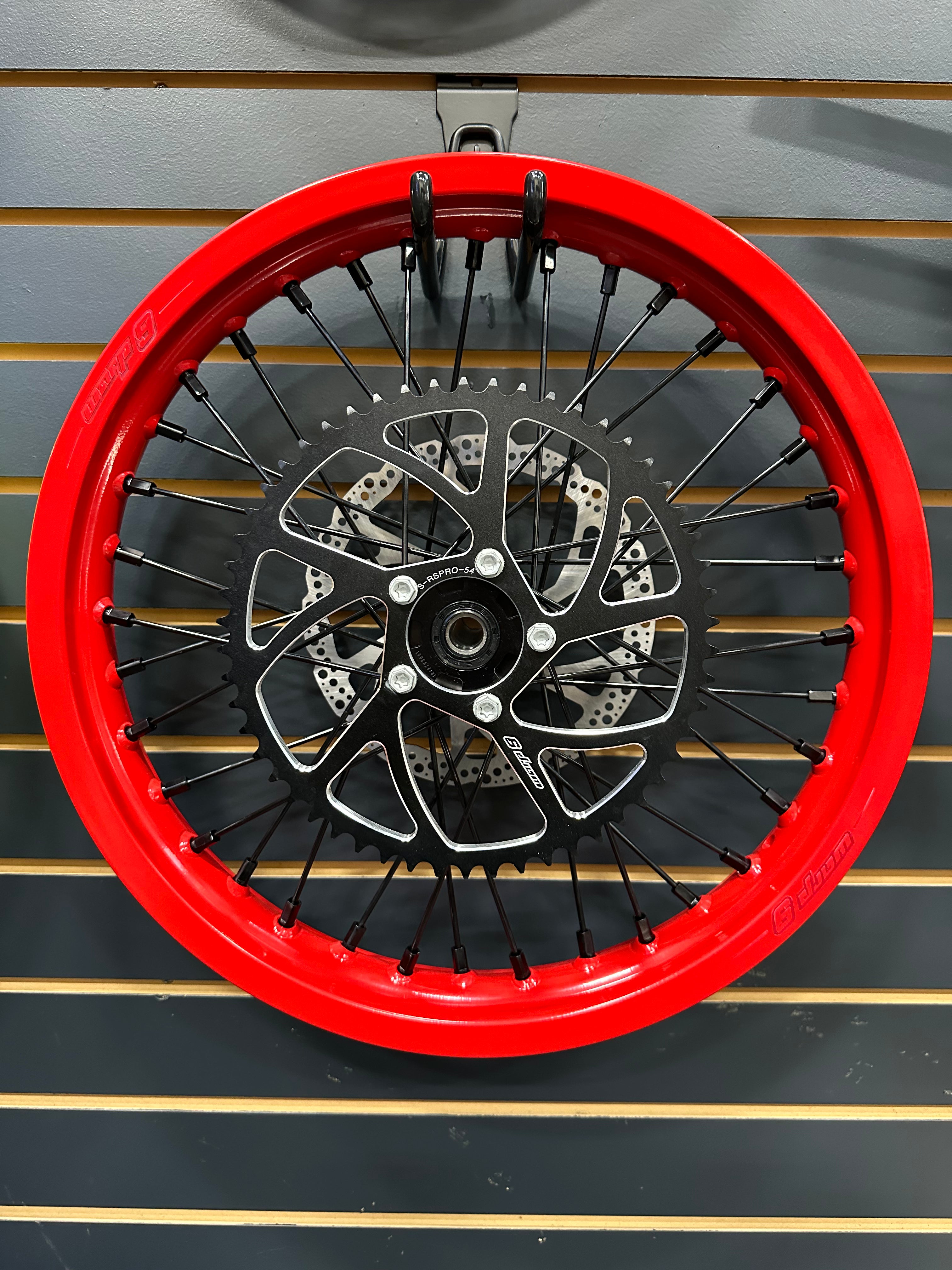 Warp9 17" Supermoto Wheelset for Surron Light Bee and E Ride ProSS