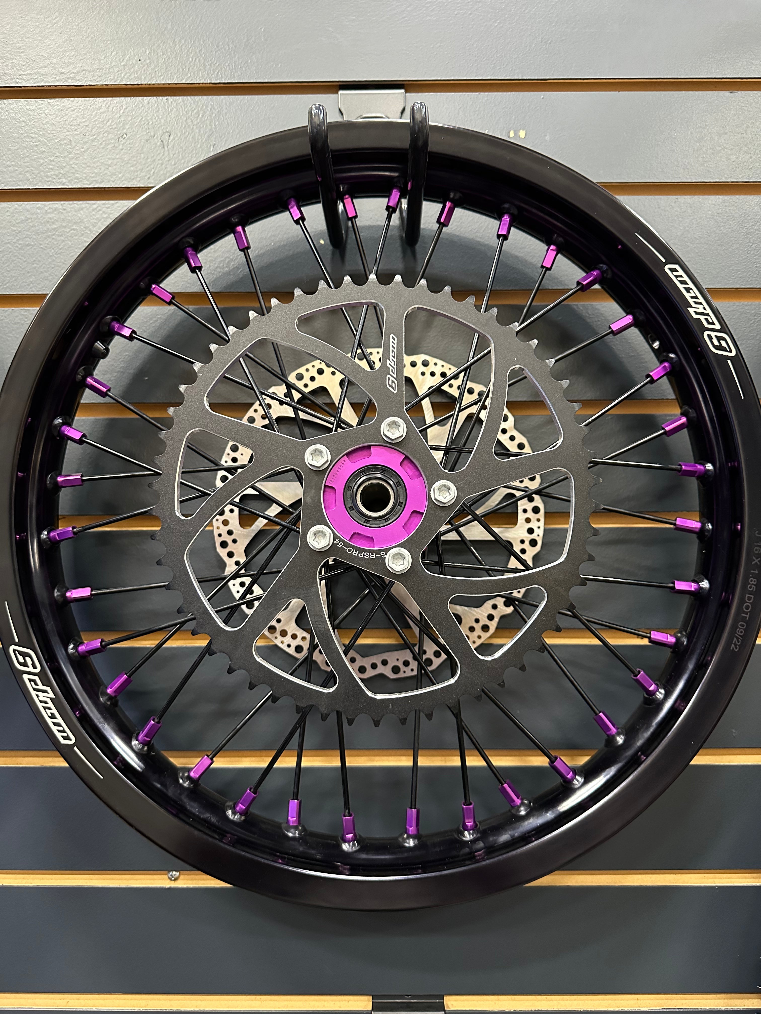 Warp9 17" Supermoto Wheelset for Surron Light Bee and E Ride ProSS